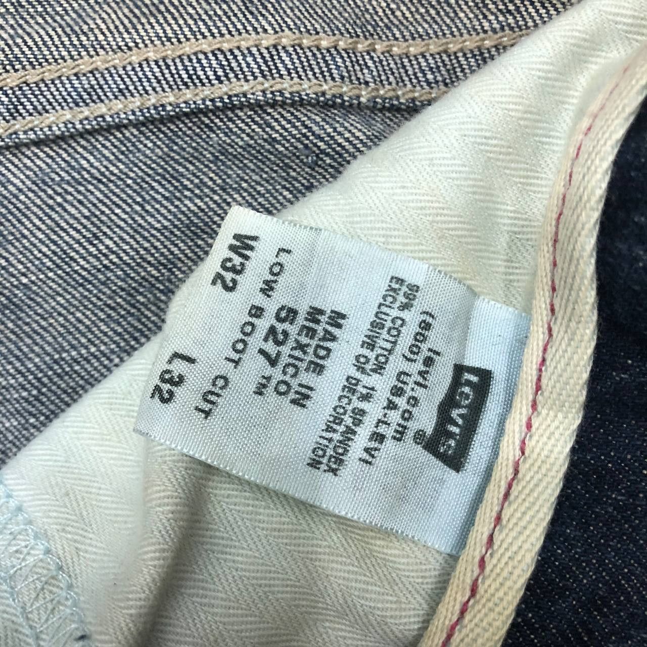 Levi's P109 VTG BLUE WASH LEVI'S LOW BOOT CUT JEANS Size US 34 / EU 50 - 10 Thumbnail