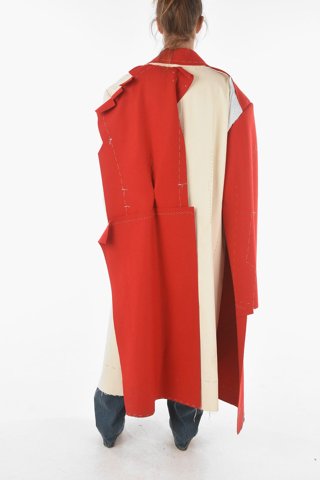 Maison Margiela Coats in Red Size S / US 4 / IT 40 - 2 Thumbnail