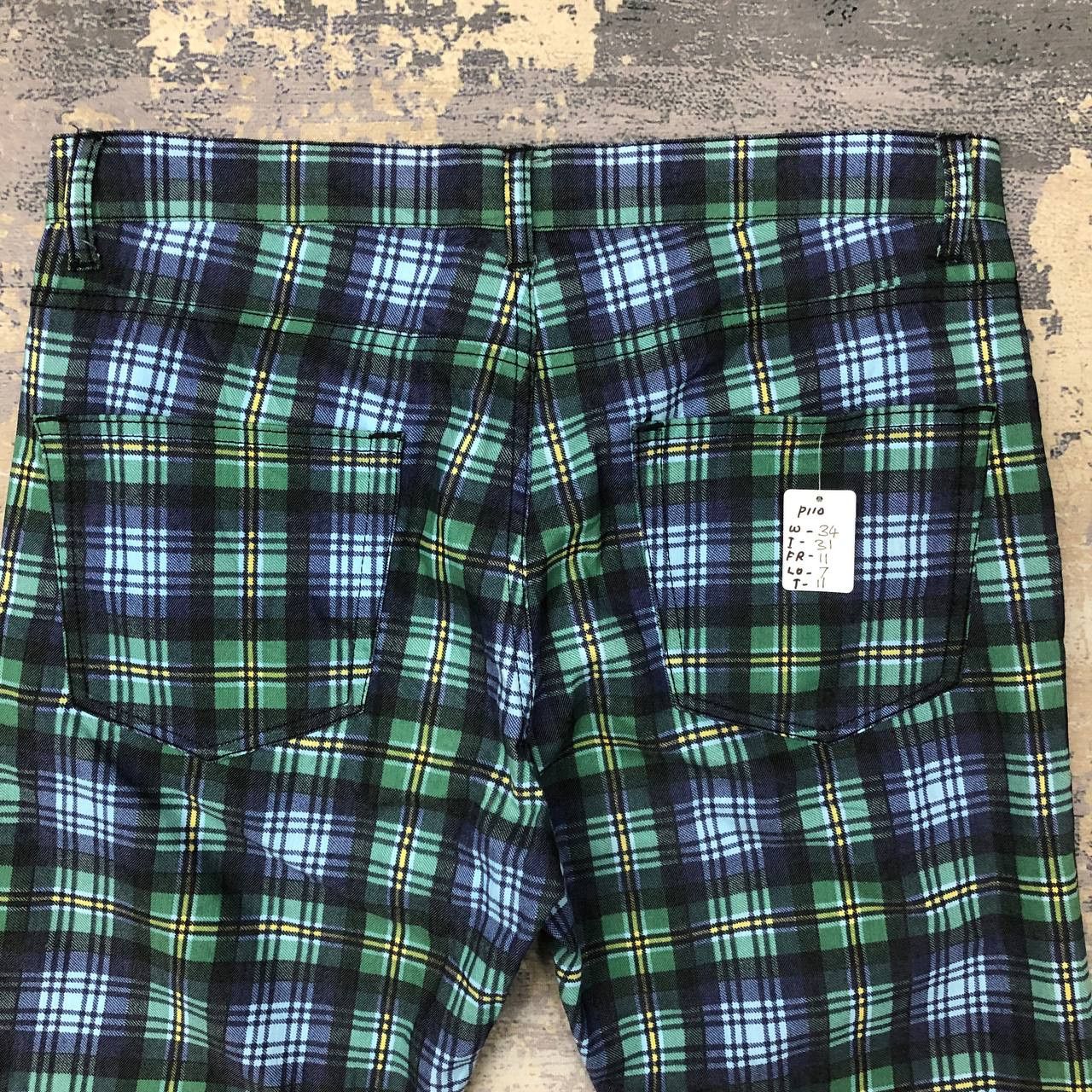 Uniqlo P110 UNIQLO TARTAN PUNK SKINNY PANTS Size US 34 / EU 50 - 4 Thumbnail