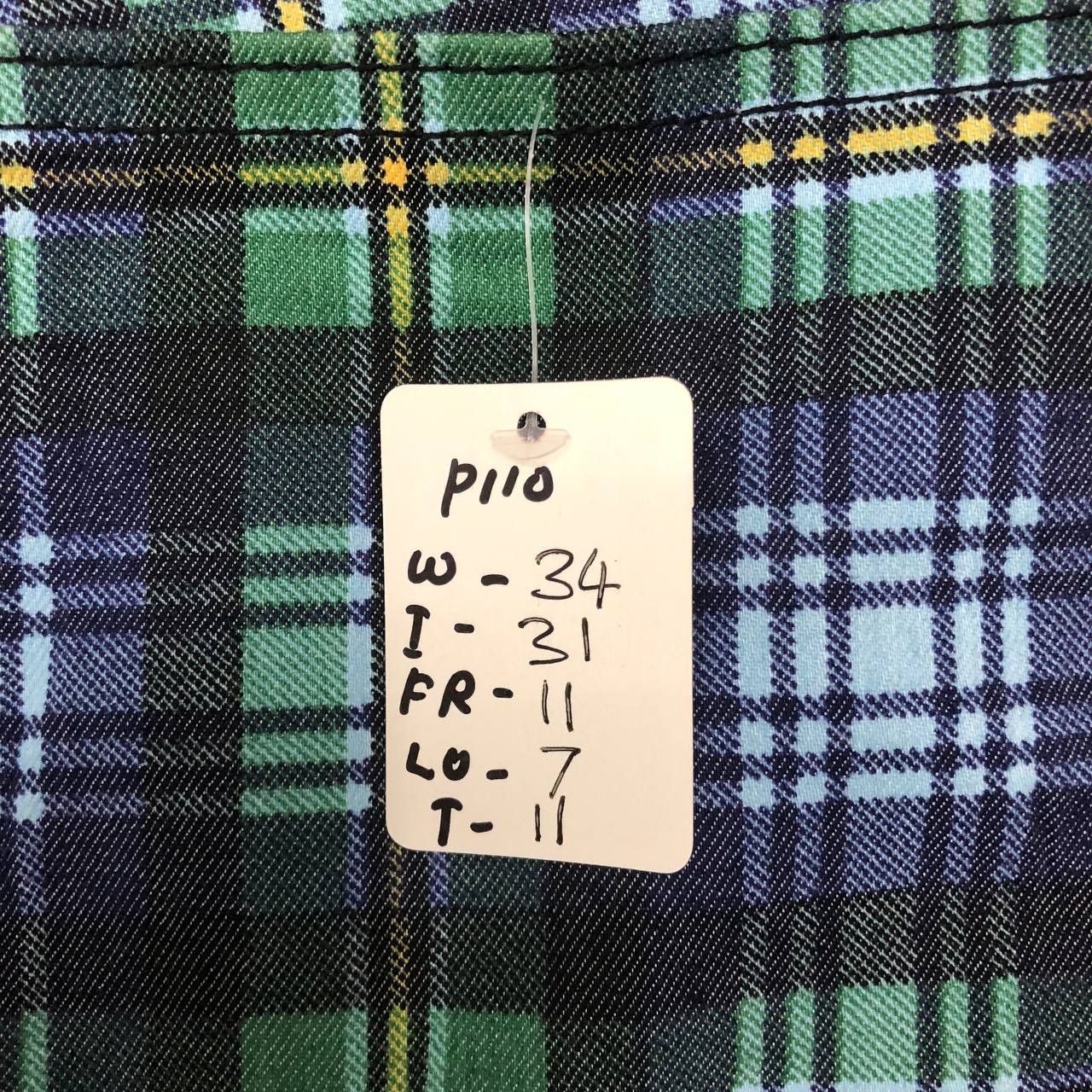 Uniqlo P110 UNIQLO TARTAN PUNK SKINNY PANTS Size US 34 / EU 50 - 9 Thumbnail