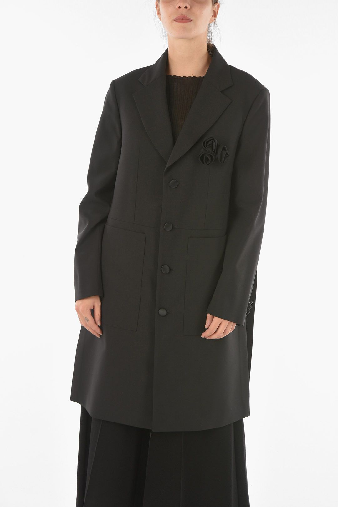 Maison Margiela Coats in Black Size S / US 4 / IT 40 - 1 Thumbnail