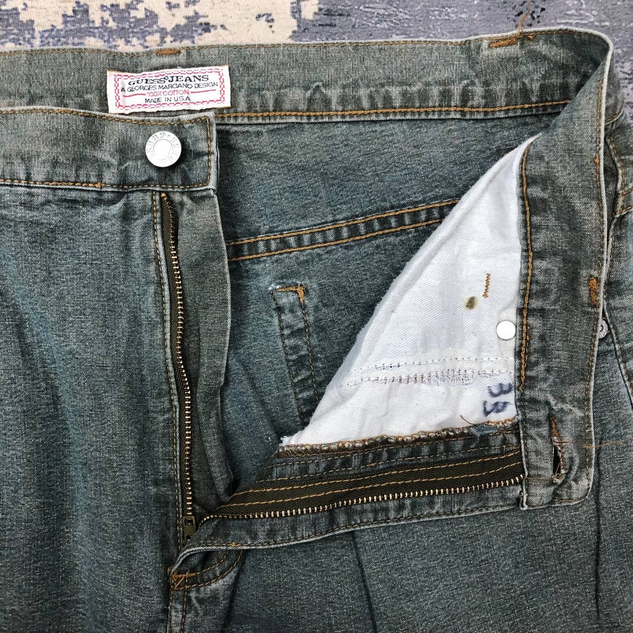 Guess P111 VTG GEORGES MARCIANO x GUESS CARROT CUT JEANS Size US 32 / EU 48 - 7 Thumbnail