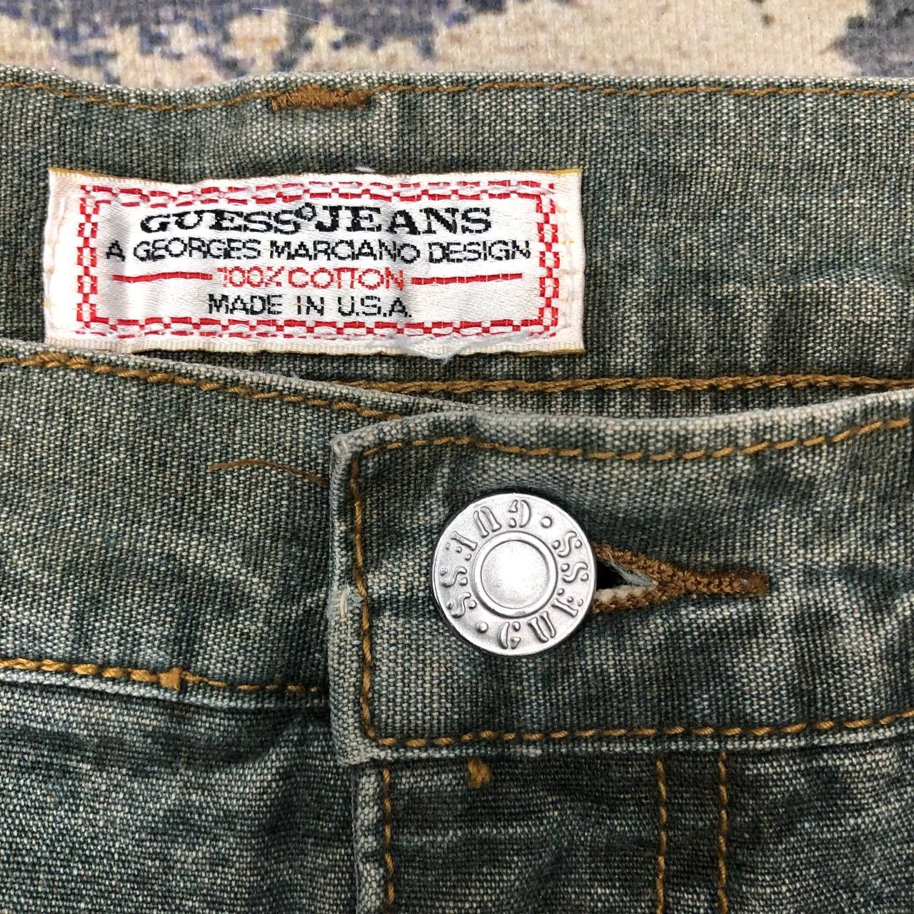 Guess P111 VTG GEORGES MARCIANO x GUESS CARROT CUT JEANS Size US 32 / EU 48 - 6 Thumbnail