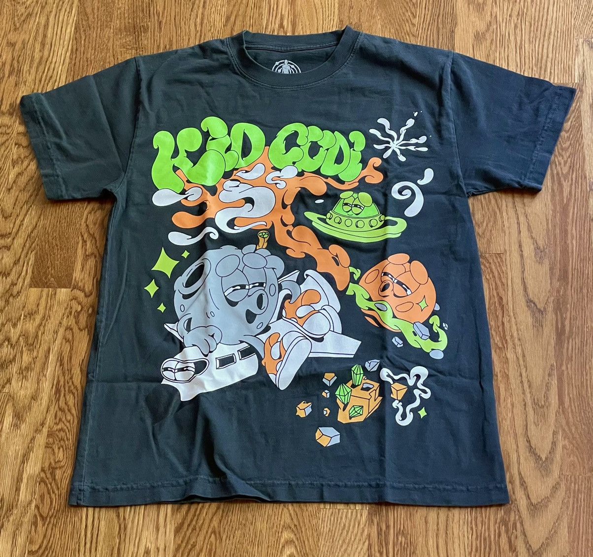 image of 2Xl Kid Cudi Moonrock Club Fest Tee Motm Loud Cpfm Black