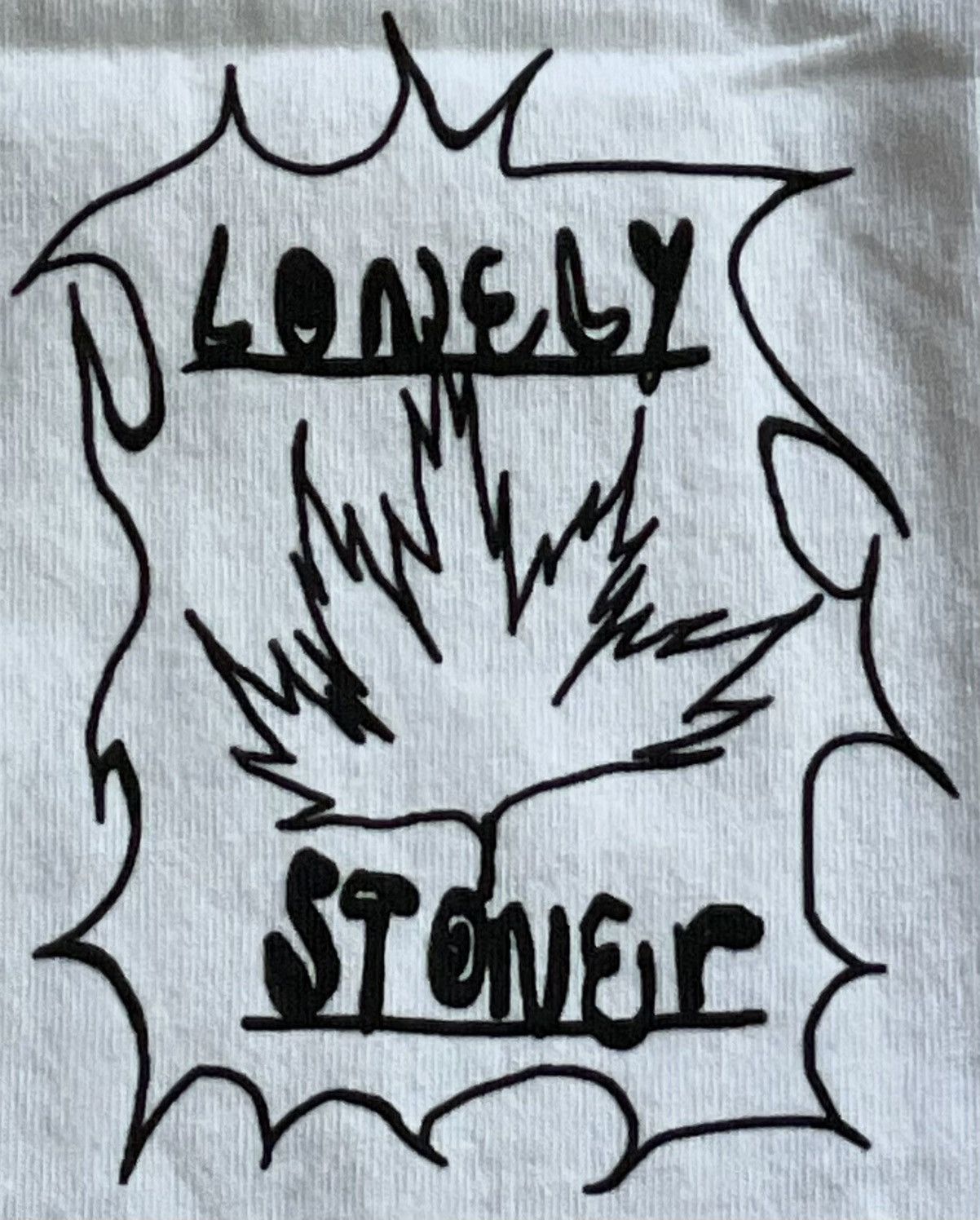 Kid Cudi Large Kid Cudi Lonely Stoner Club Fest Tee Shirt Loud White Size US L / EU 52-54 / 3 - 6 Thumbnail