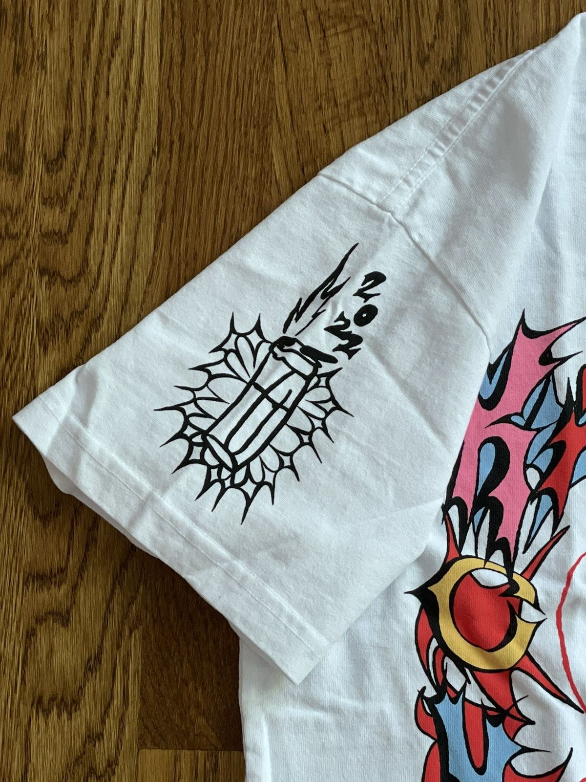 Kid Cudi Large Kid Cudi Lonely Stoner Club Fest Tee Shirt Loud White Size US L / EU 52-54 / 3 - 4 Thumbnail