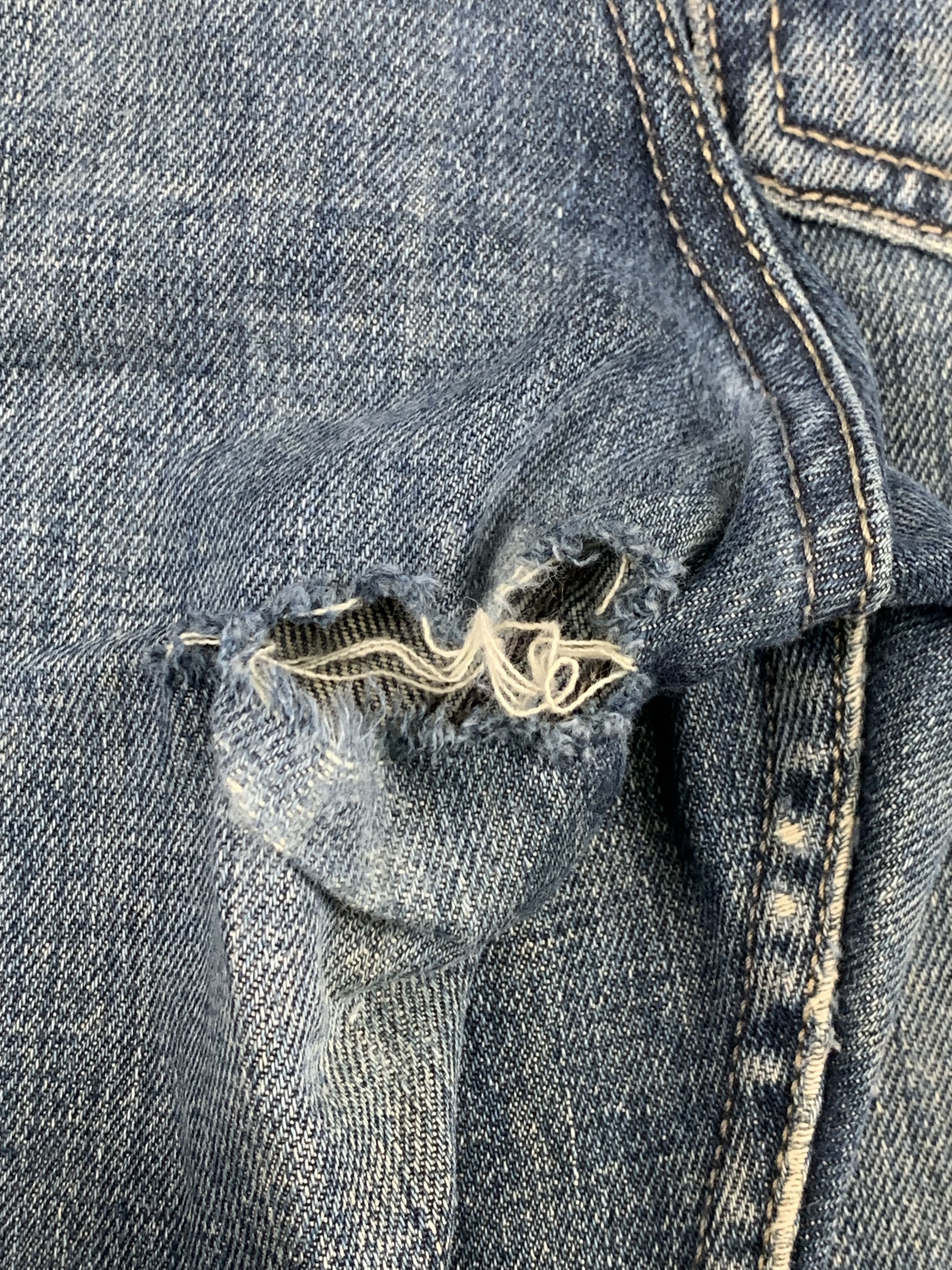Levi's Vintage Levis 514 Light Blue Jeans DP1831 Size US 35 - 13 Thumbnail