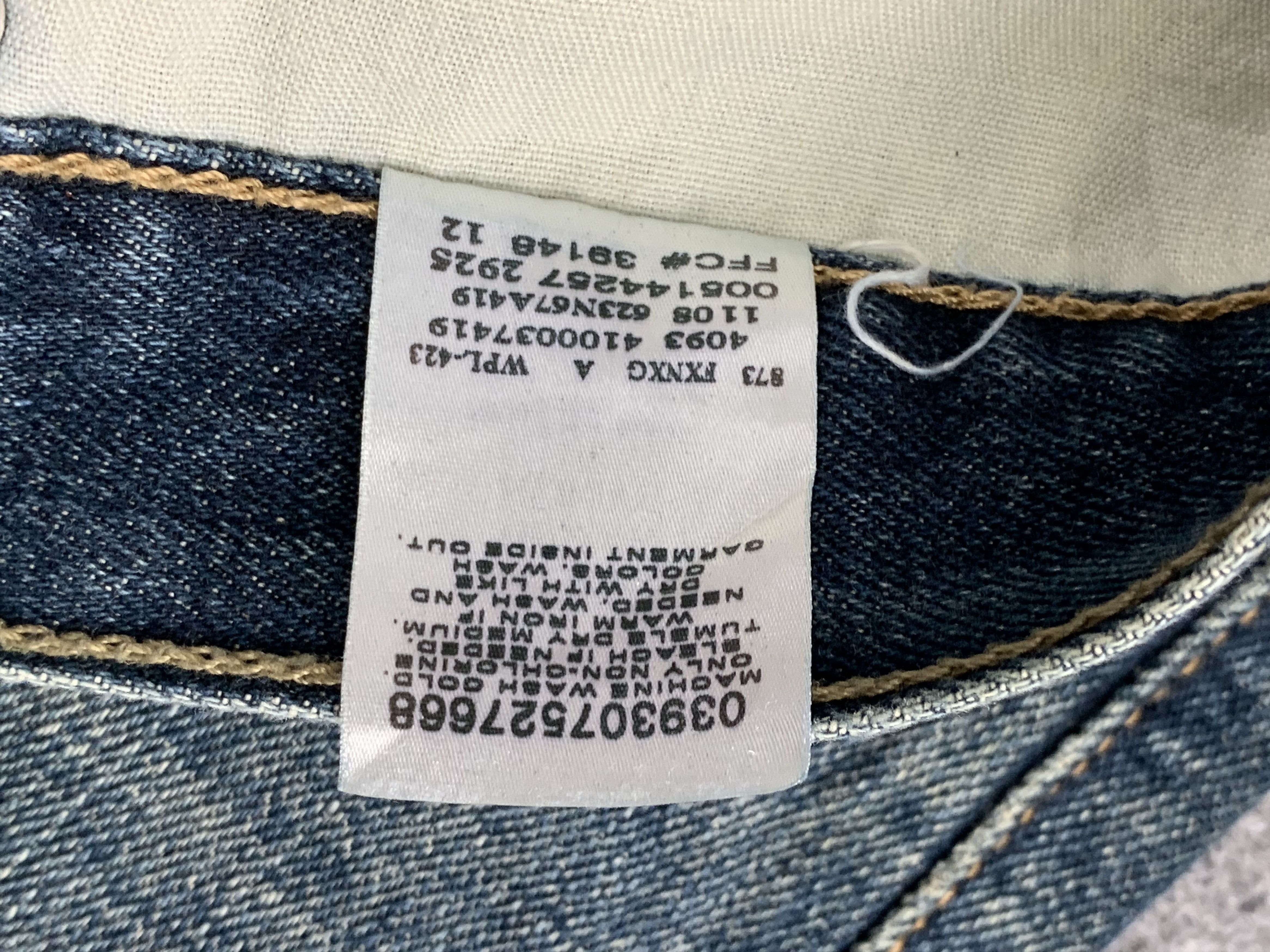 Levi's Vintage Levis 514 Light Blue Jeans DP1831 Size US 35 - 6 Thumbnail