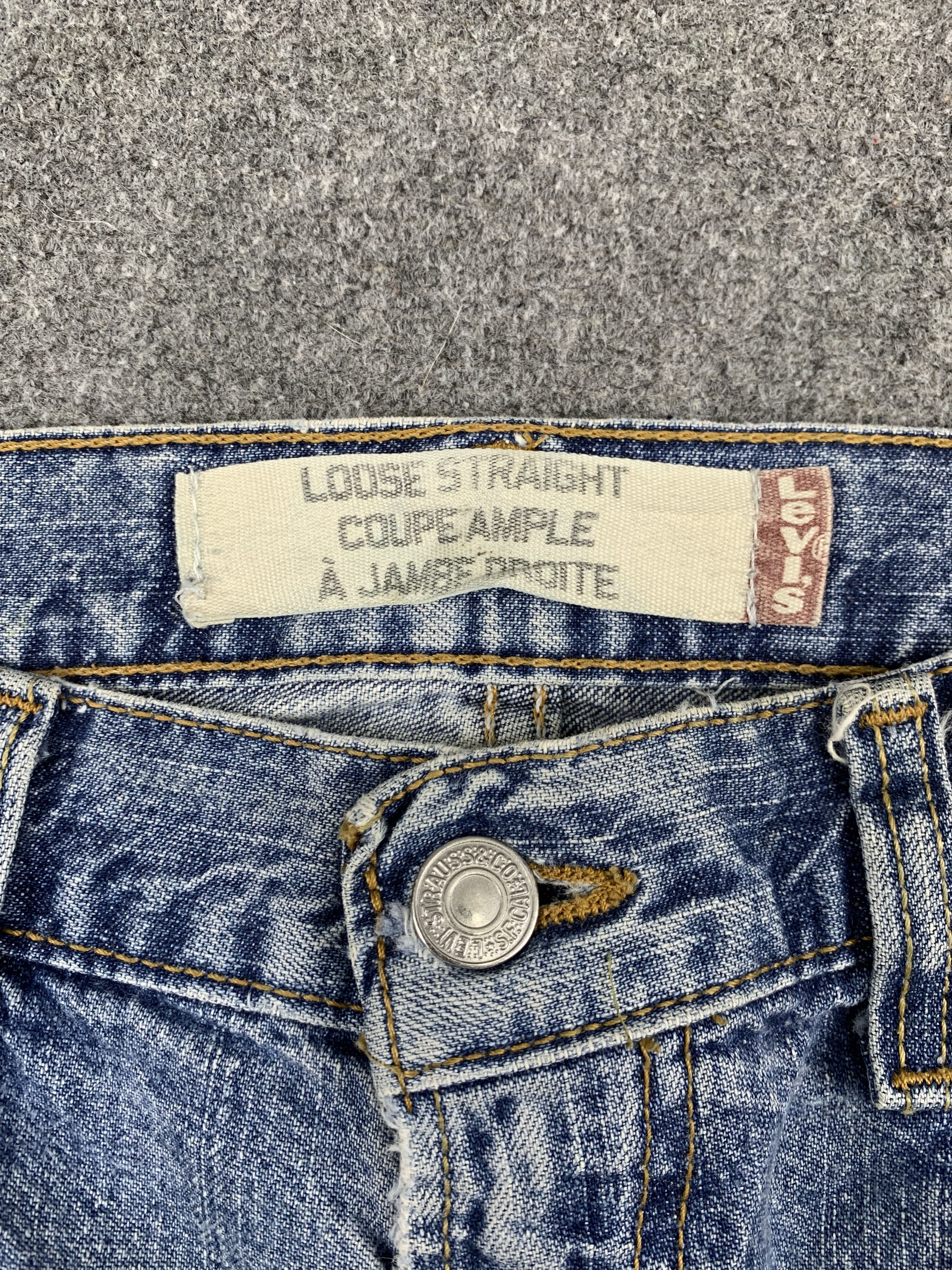 Levi's Vintage Levis Faded Blue Jeans DP1838 Size US 35 - 8 Thumbnail