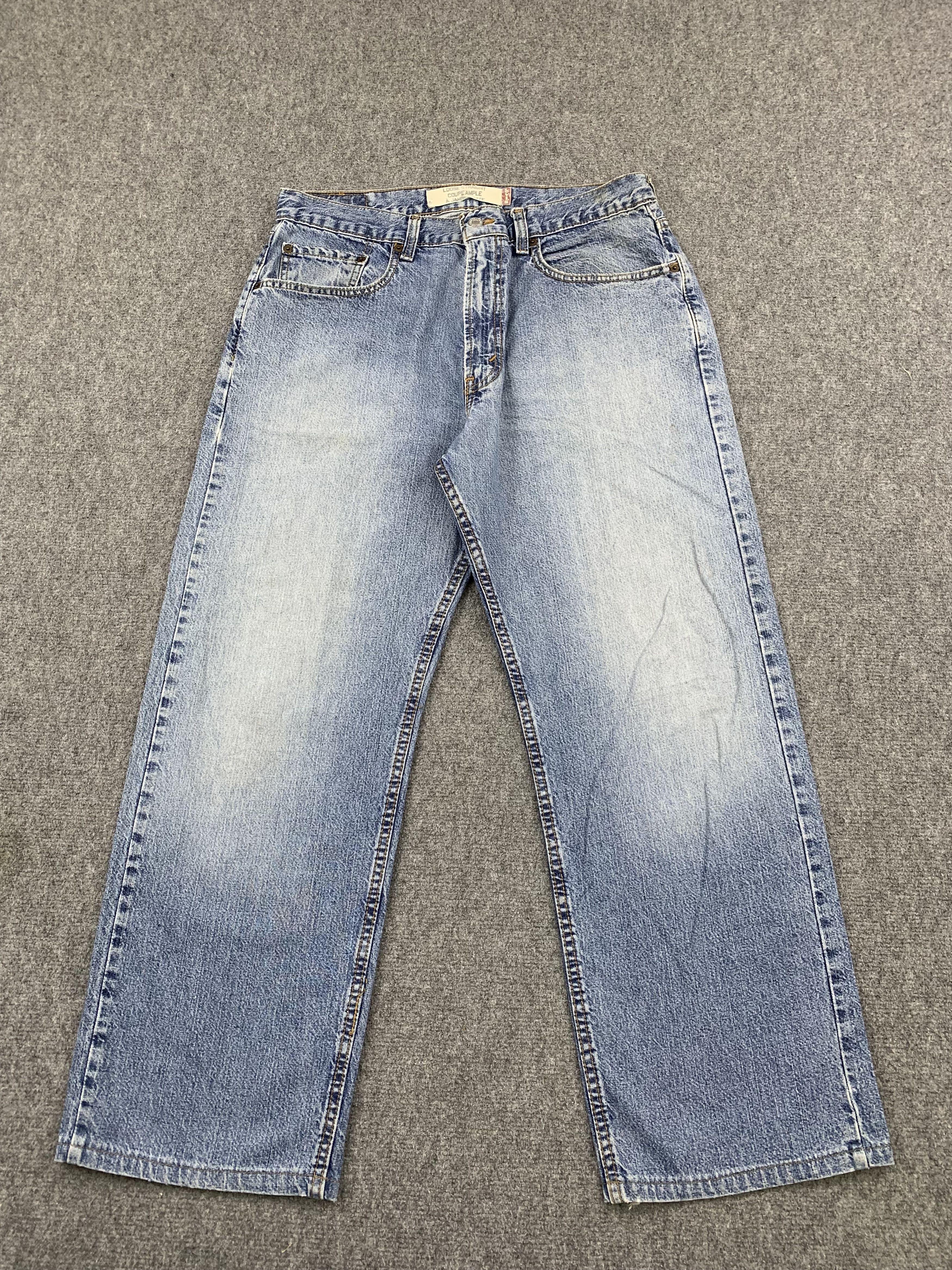 Levi's Vintage Levis Faded Blue Jeans DP1838 Size US 35 - 1 Thumbnail