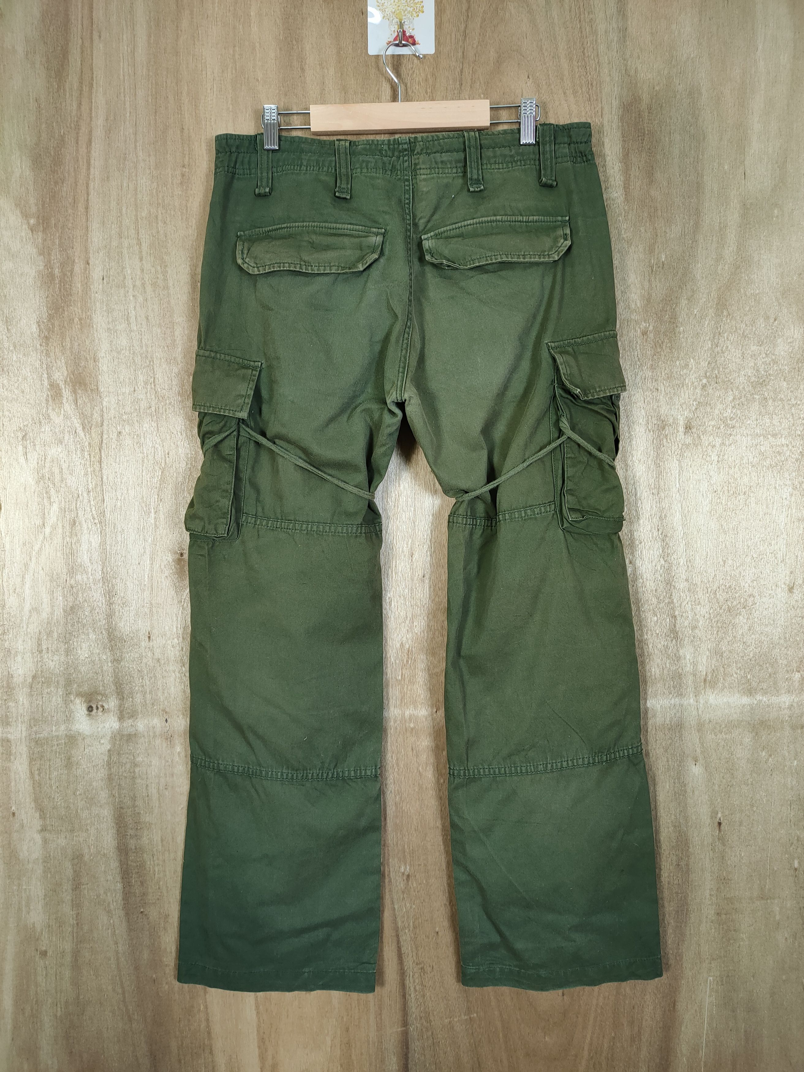 Japanese Brand RARE!! VINTAGE BONDAGE CARGO PANTS Size US 32 / EU 48 - 4 Thumbnail