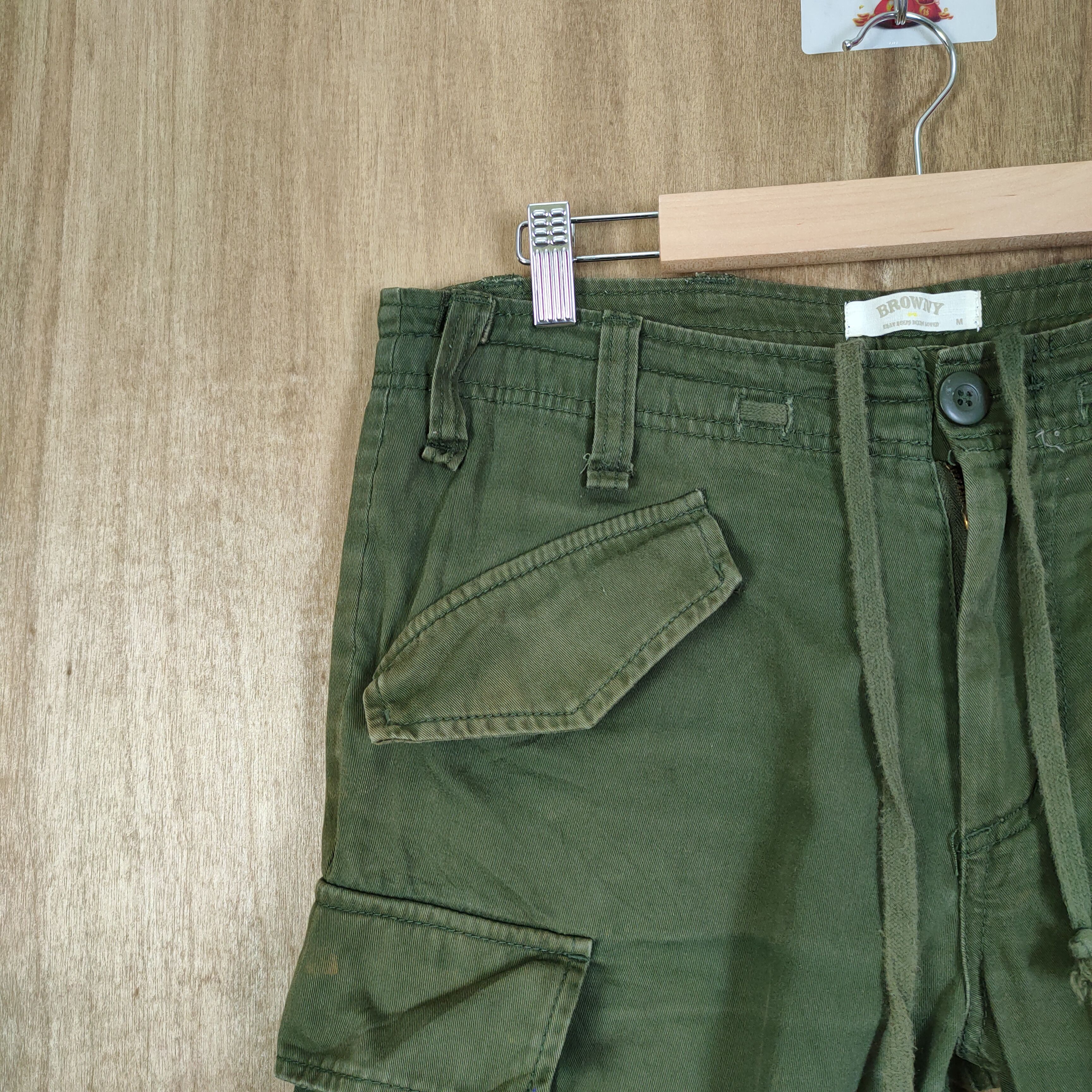 Japanese Brand RARE!! VINTAGE BONDAGE CARGO PANTS Size US 32 / EU 48 - 9 Thumbnail