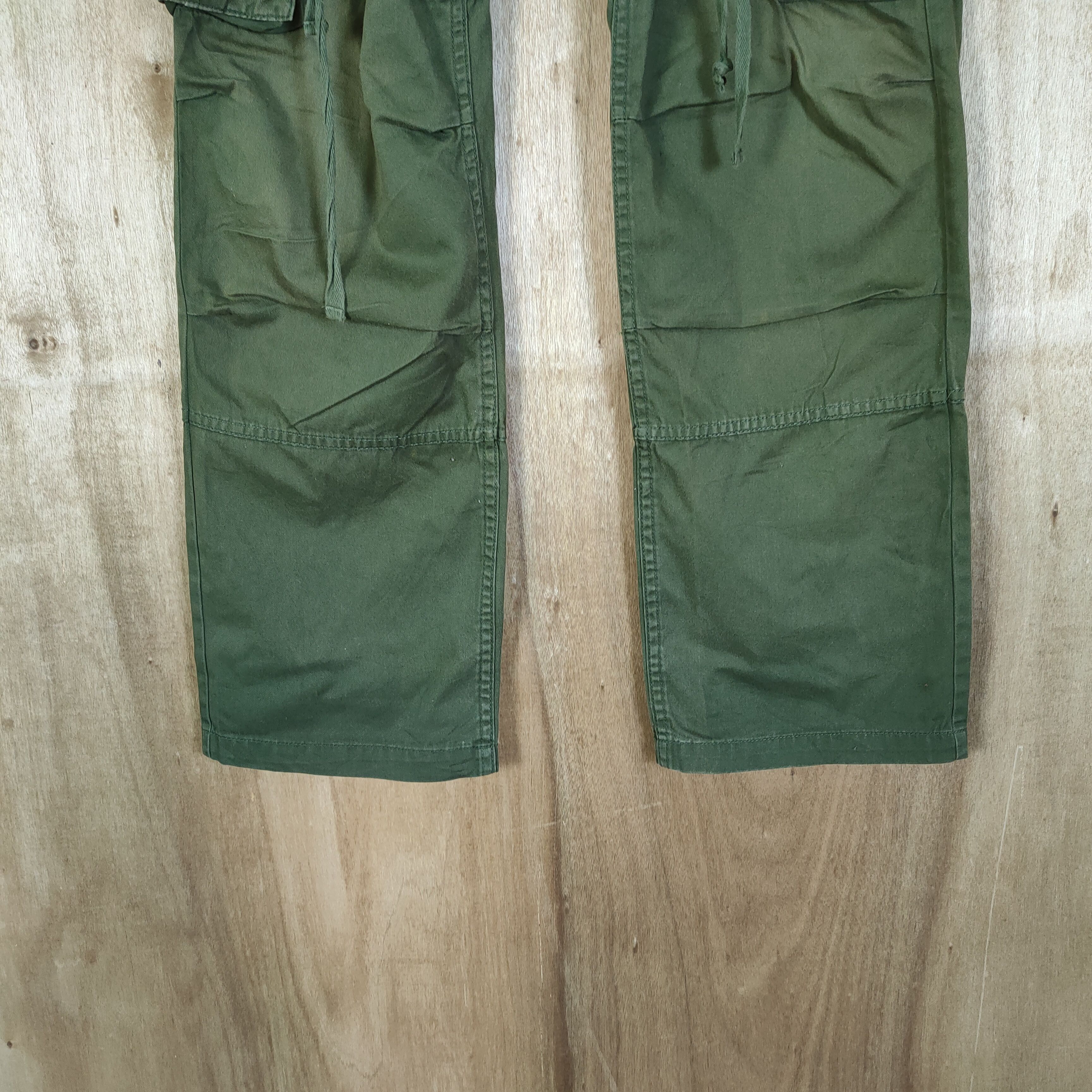 Japanese Brand RARE!! VINTAGE BONDAGE CARGO PANTS Size US 32 / EU 48 - 3 Thumbnail