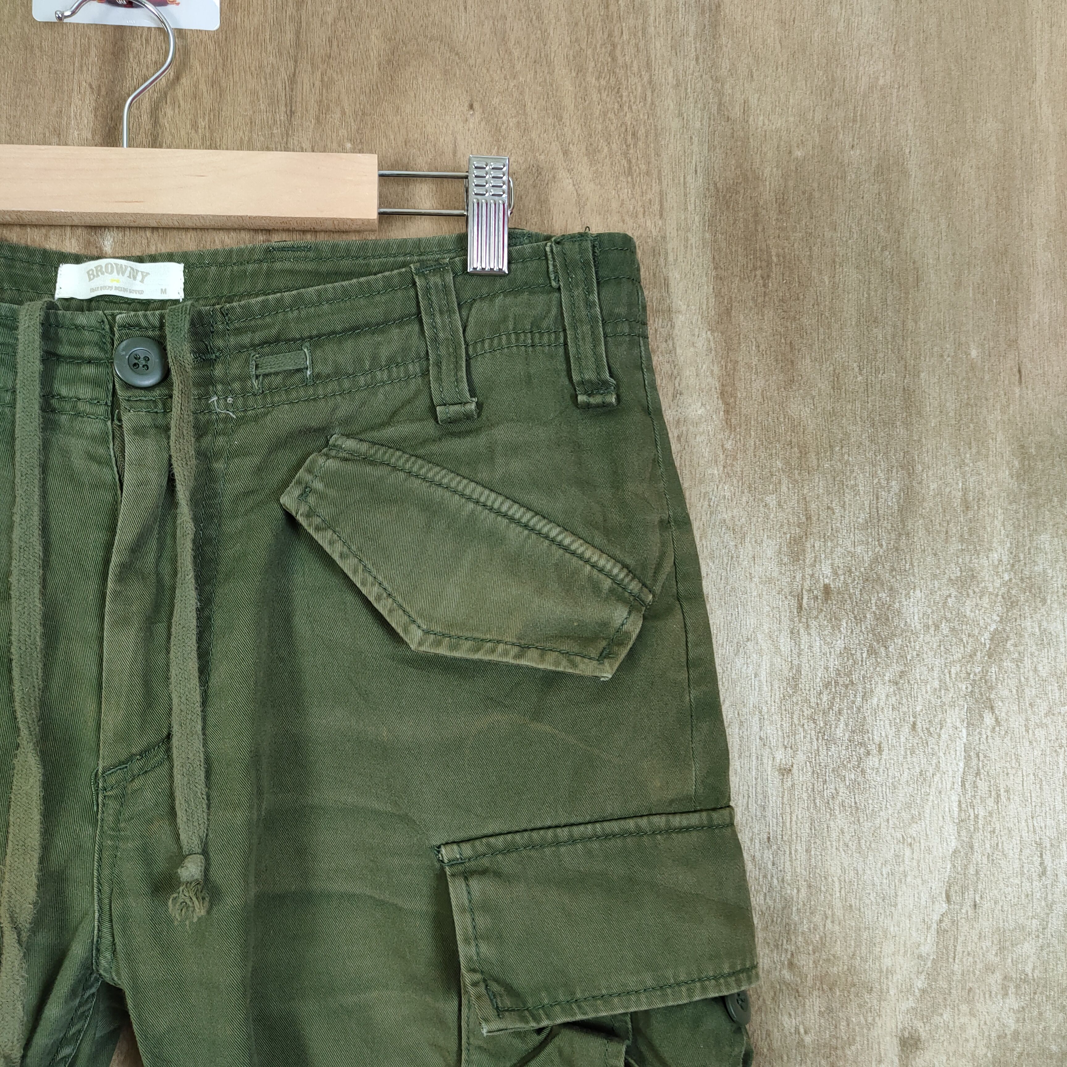 Japanese Brand RARE!! VINTAGE BONDAGE CARGO PANTS Size US 32 / EU 48 - 10 Thumbnail