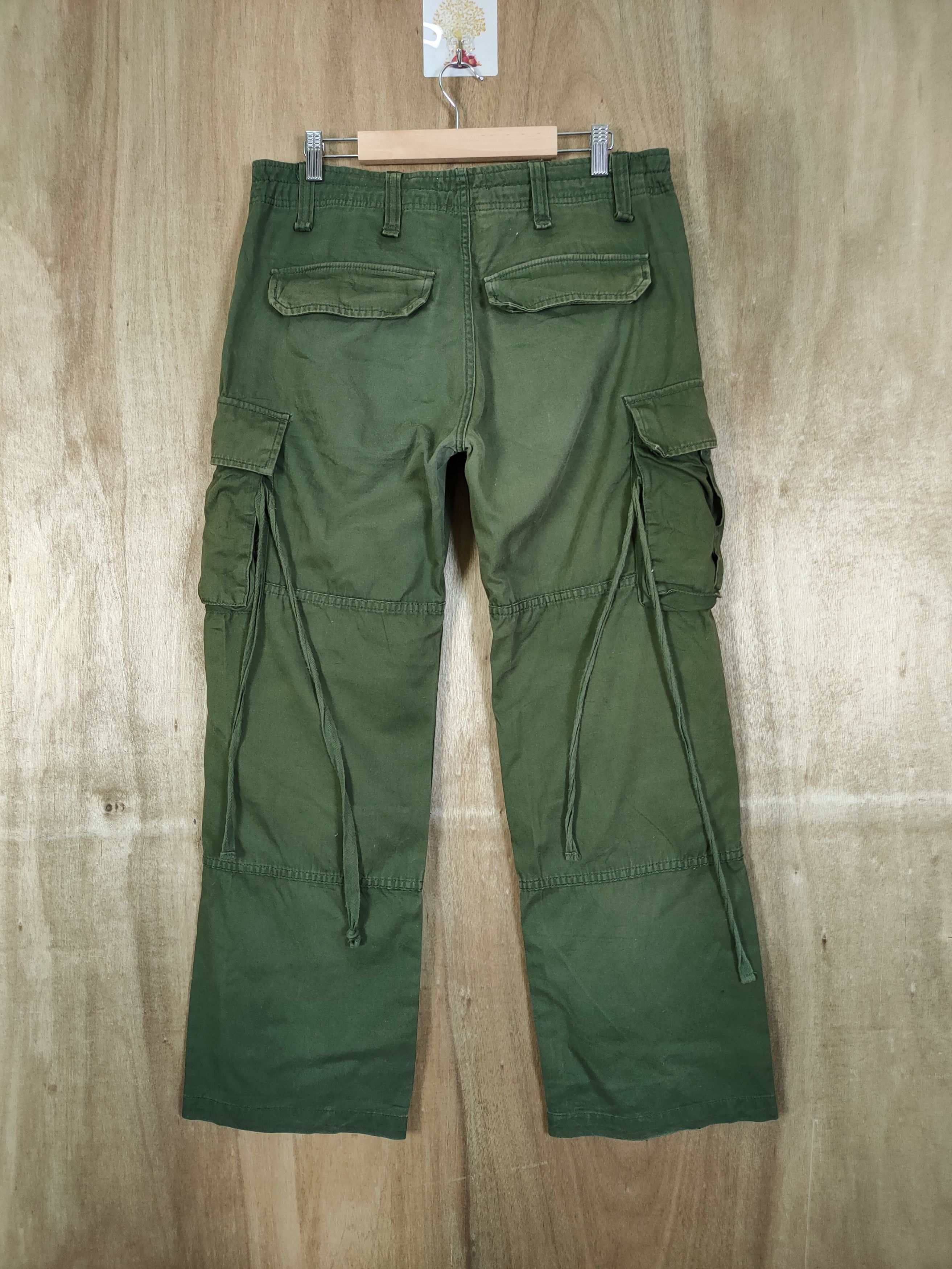 Japanese Brand RARE!! VINTAGE BONDAGE CARGO PANTS Size US 32 / EU 48 - 5 Thumbnail