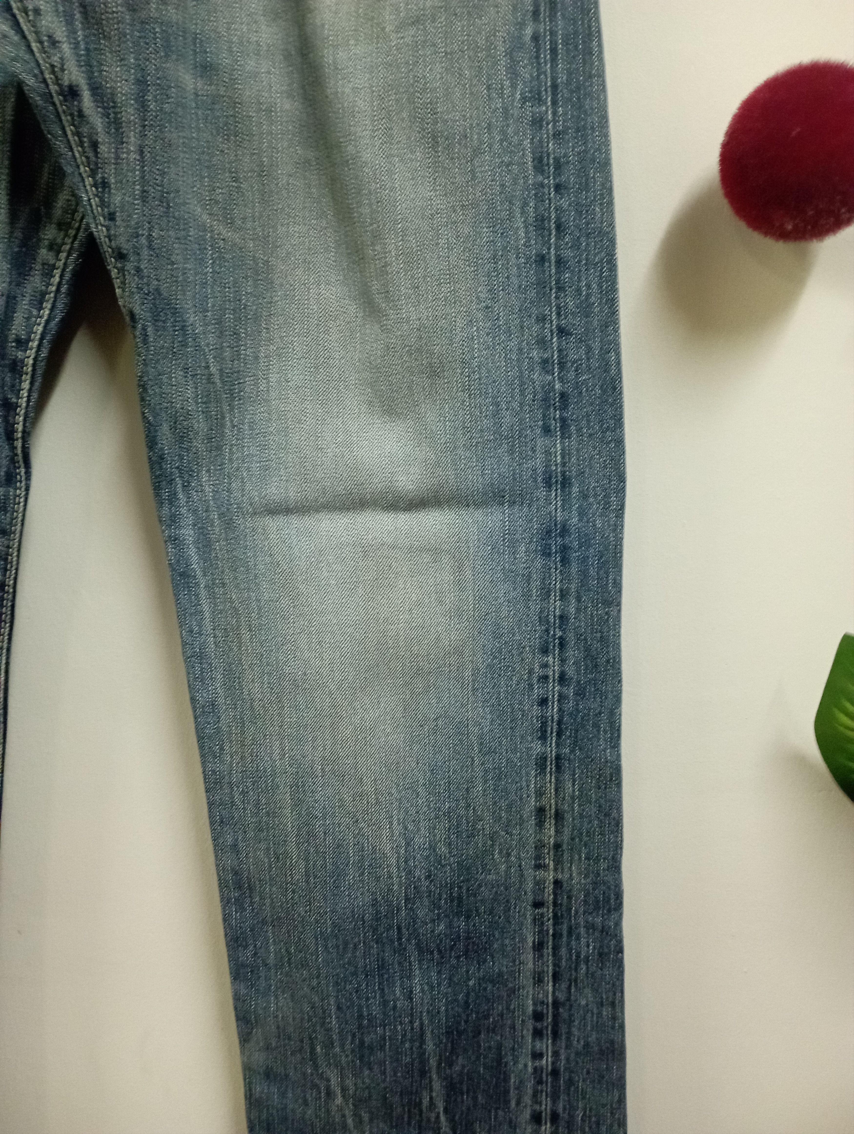 Sugar Cane Vintage Selvedge Redline Edwin 505 BXX Distressed Denim Size US 34 / EU 50 - 4 Thumbnail