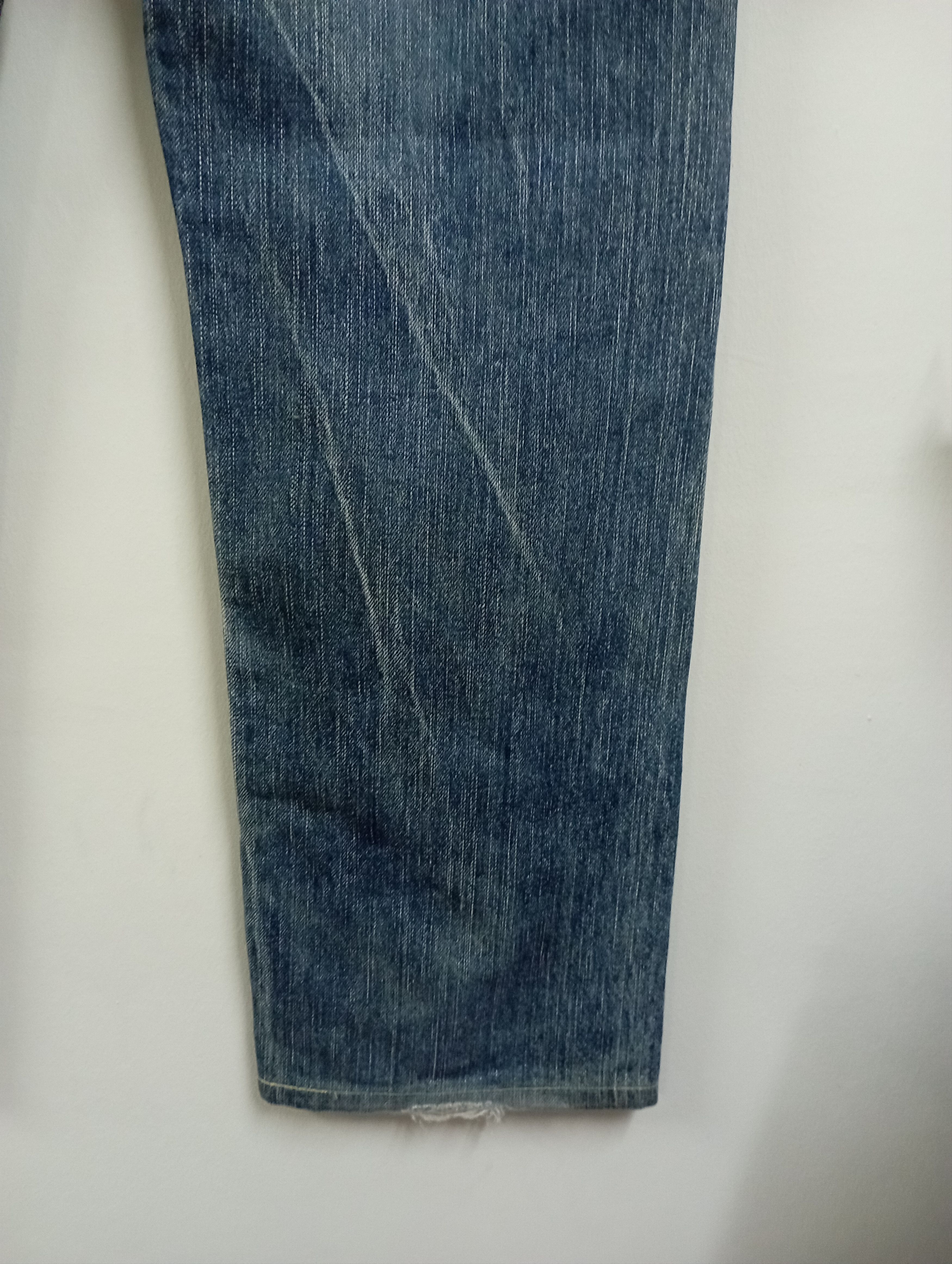 Sugar Cane Vintage Selvedge Redline Edwin 505 BXX Distressed Denim Size US 34 / EU 50 - 12 Thumbnail