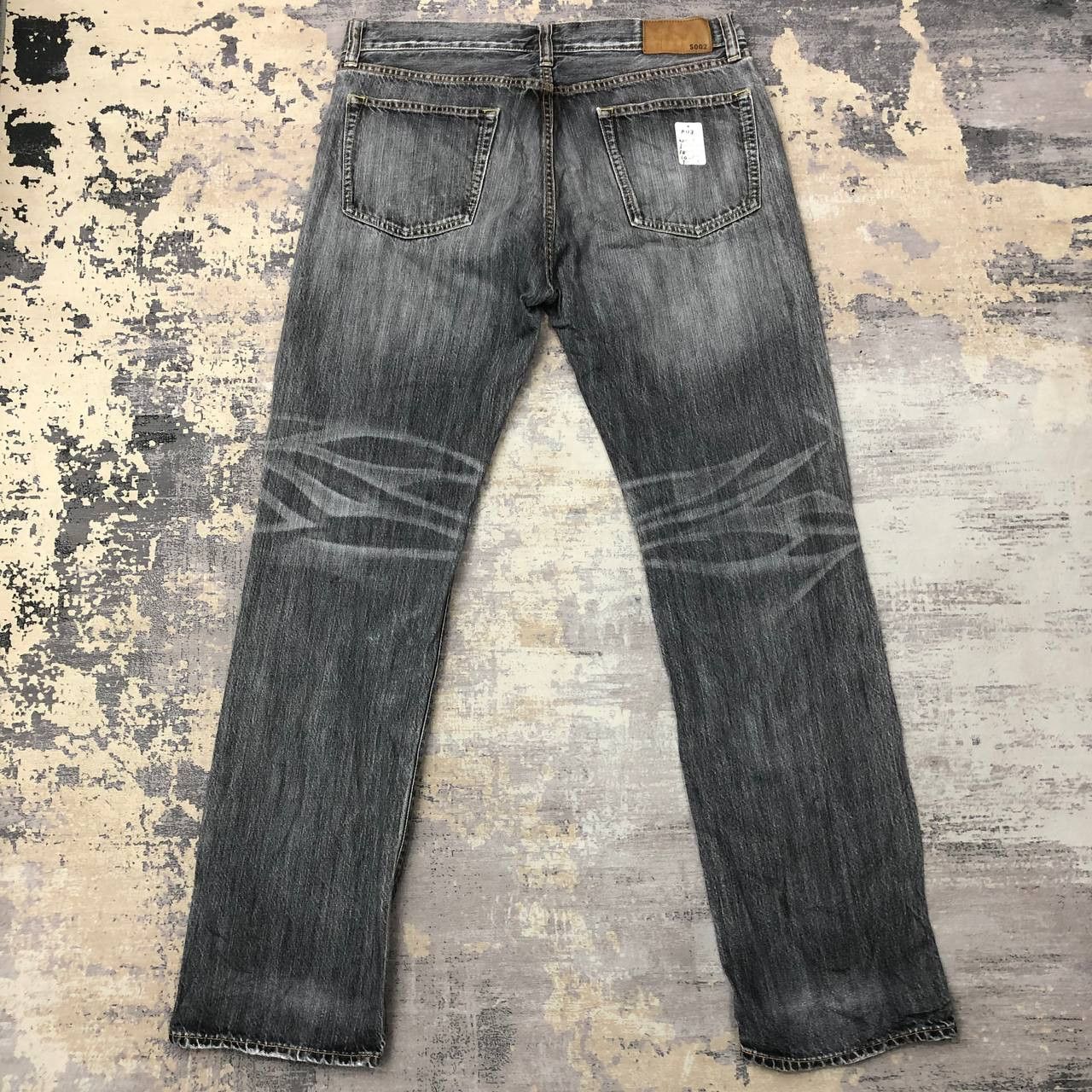 Uniqlo P113 VTG UNIQLO S002 STONE WASH JEANS Size US 36 / EU 52 - 2 Thumbnail