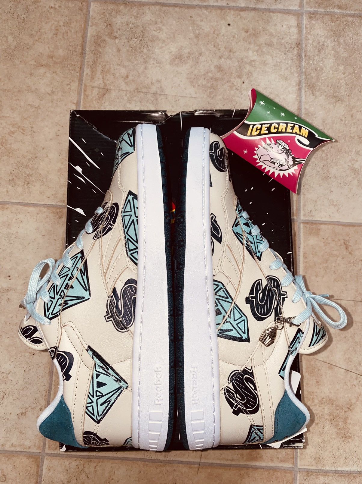 Billionaire Boys Club BBC Reebok Diamonds & Dollars HumanMade Nigo HumanRace Size US 10 / EU 43 - 4 Thumbnail