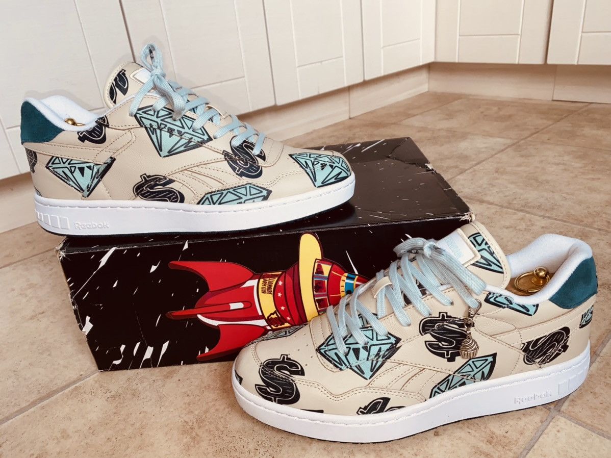 Billionaire Boys Club BBC Reebok Diamonds & Dollars HumanMade Nigo HumanRace Size US 10 / EU 43 - 6 Thumbnail