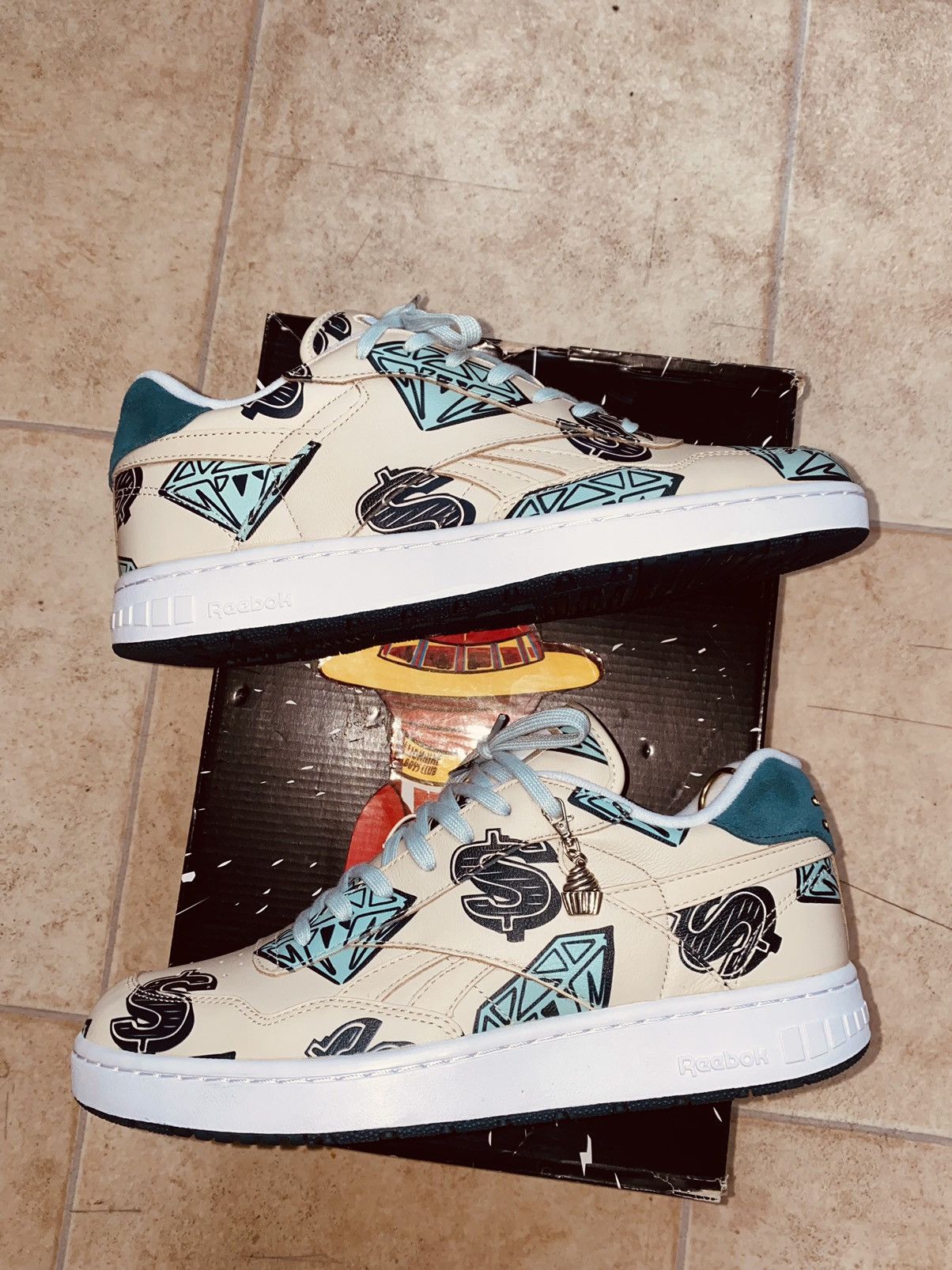 Billionaire Boys Club BBC Reebok Diamonds & Dollars HumanMade Nigo HumanRace Size US 10 / EU 43 - 14 Thumbnail