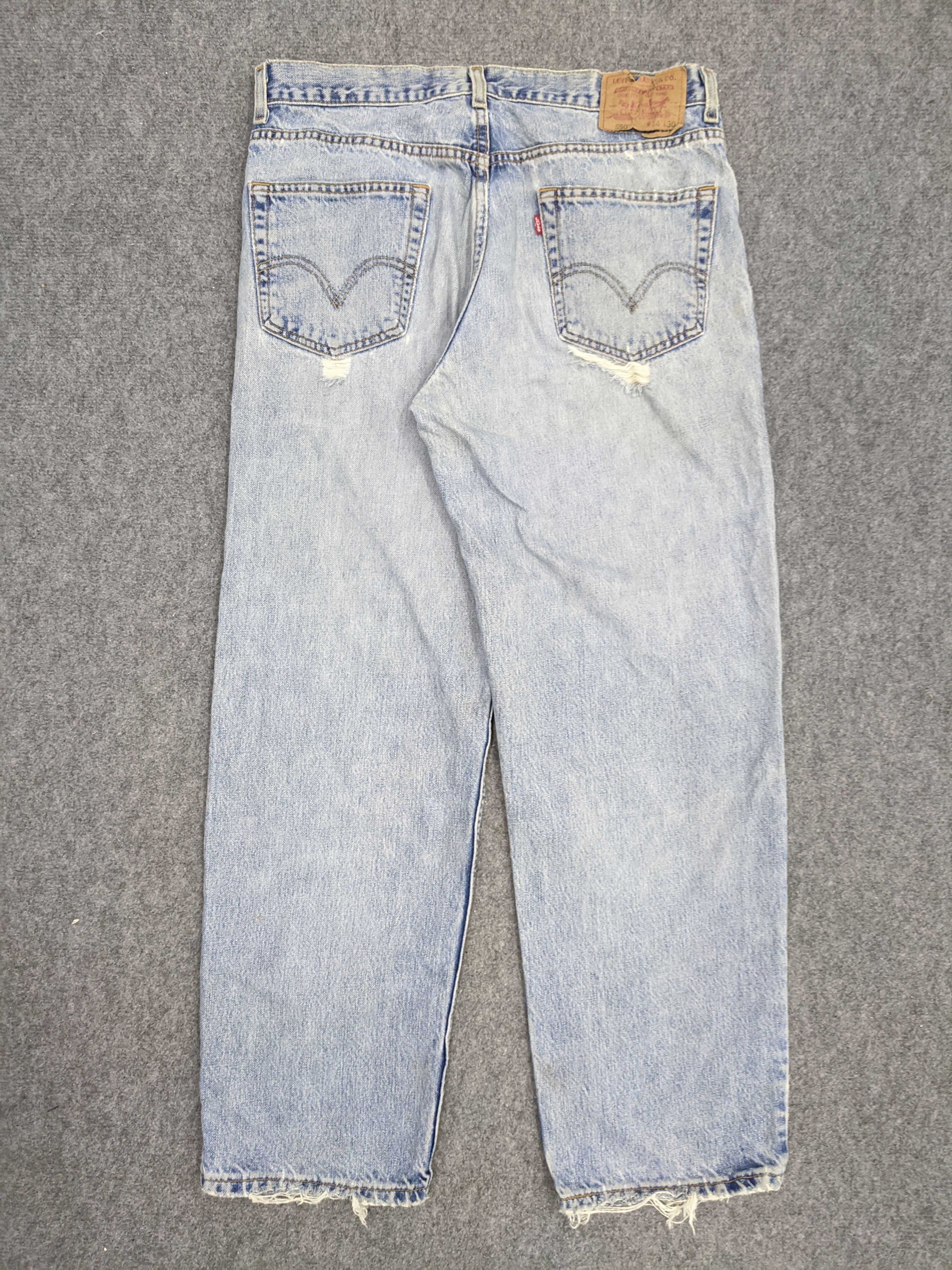Levi's Vintage Levis 550 Jeans DP0727 Size US 35 - 3 Thumbnail