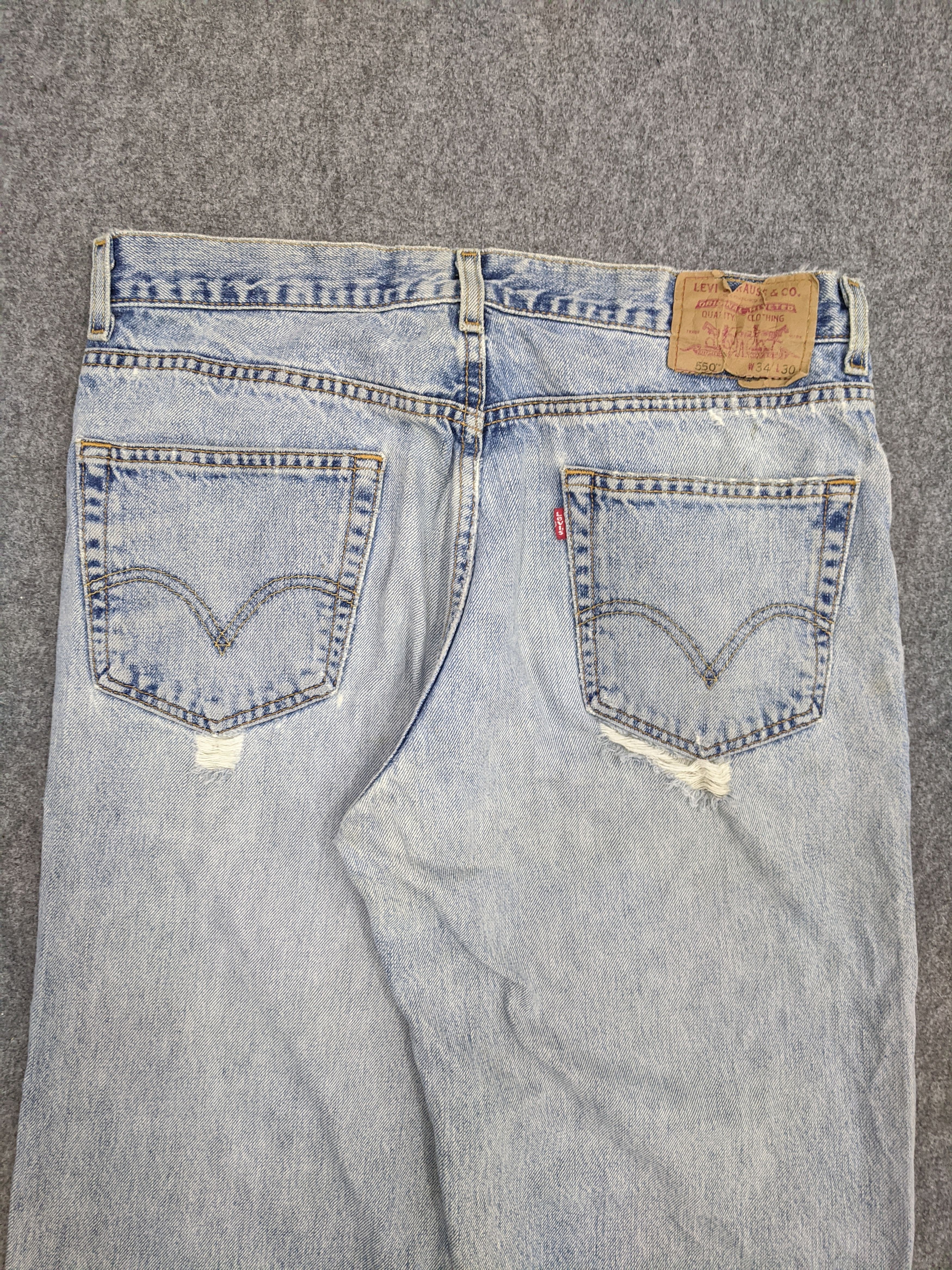 Levi's Vintage Levis 550 Jeans DP0727 Size US 35 - 4 Thumbnail