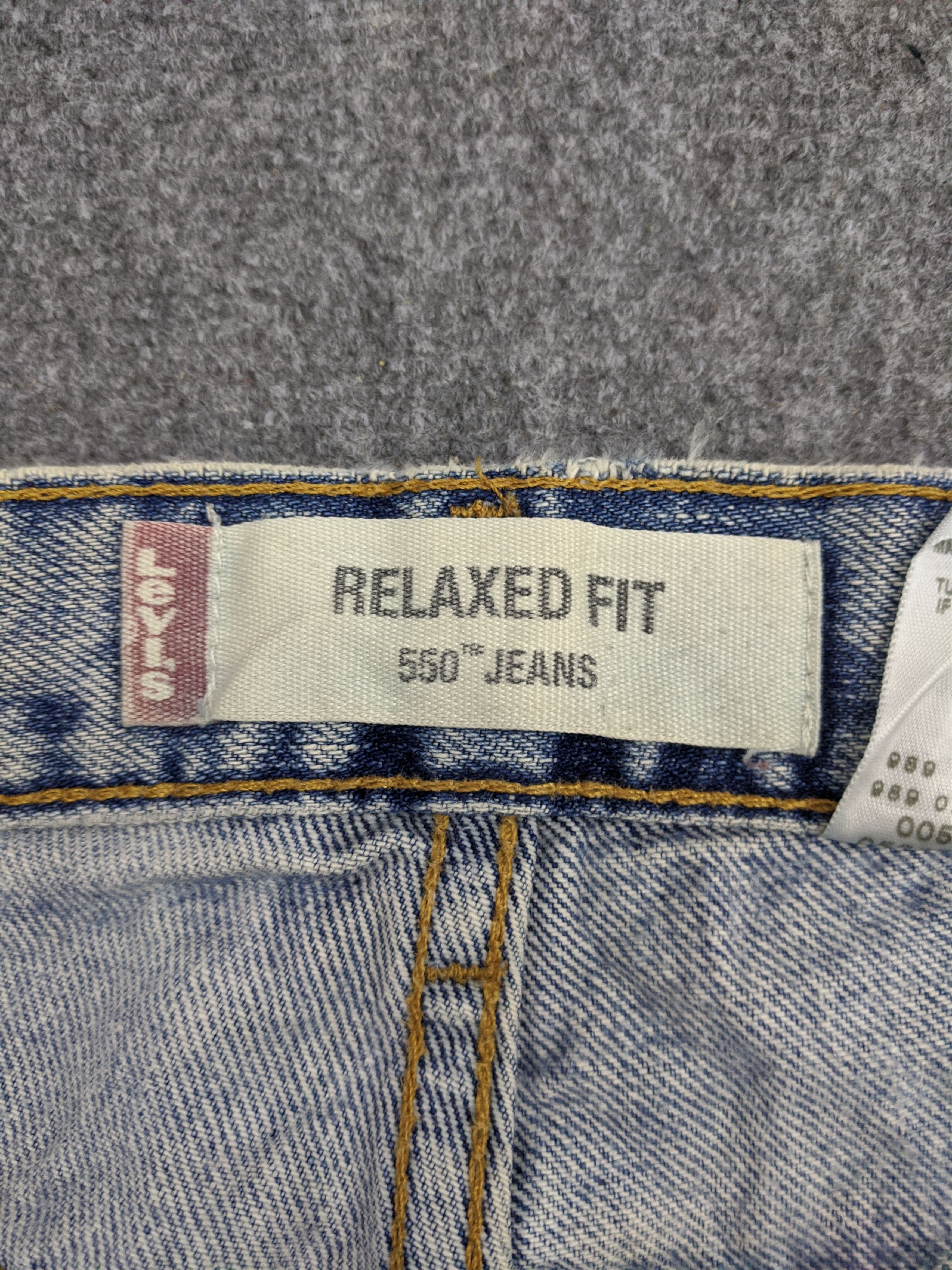 Levi's Vintage Levis 550 Jeans DP0727 Size US 35 - 6 Thumbnail