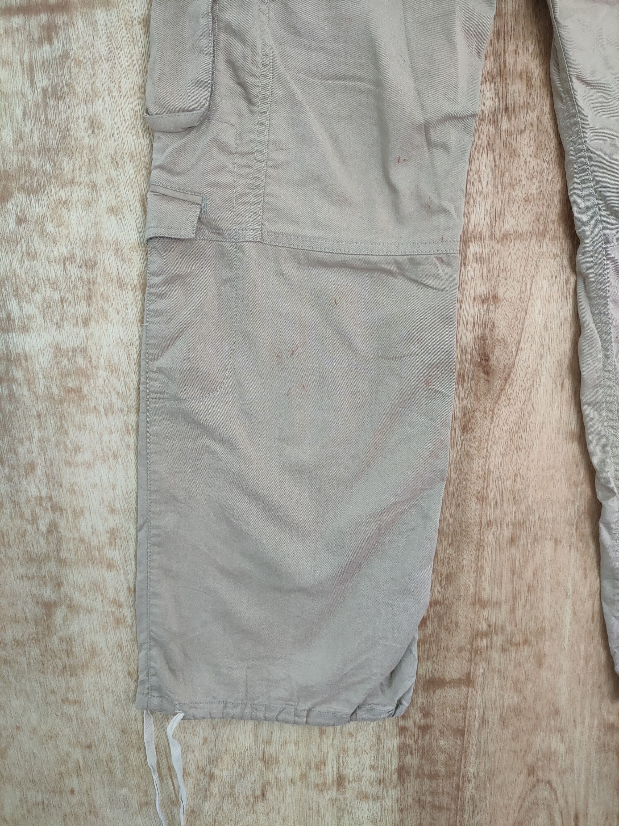 Japanese Brand DL Miss Alice vtg Utility multipocket cargo pants #478DLAL Size 29" - 8 Thumbnail
