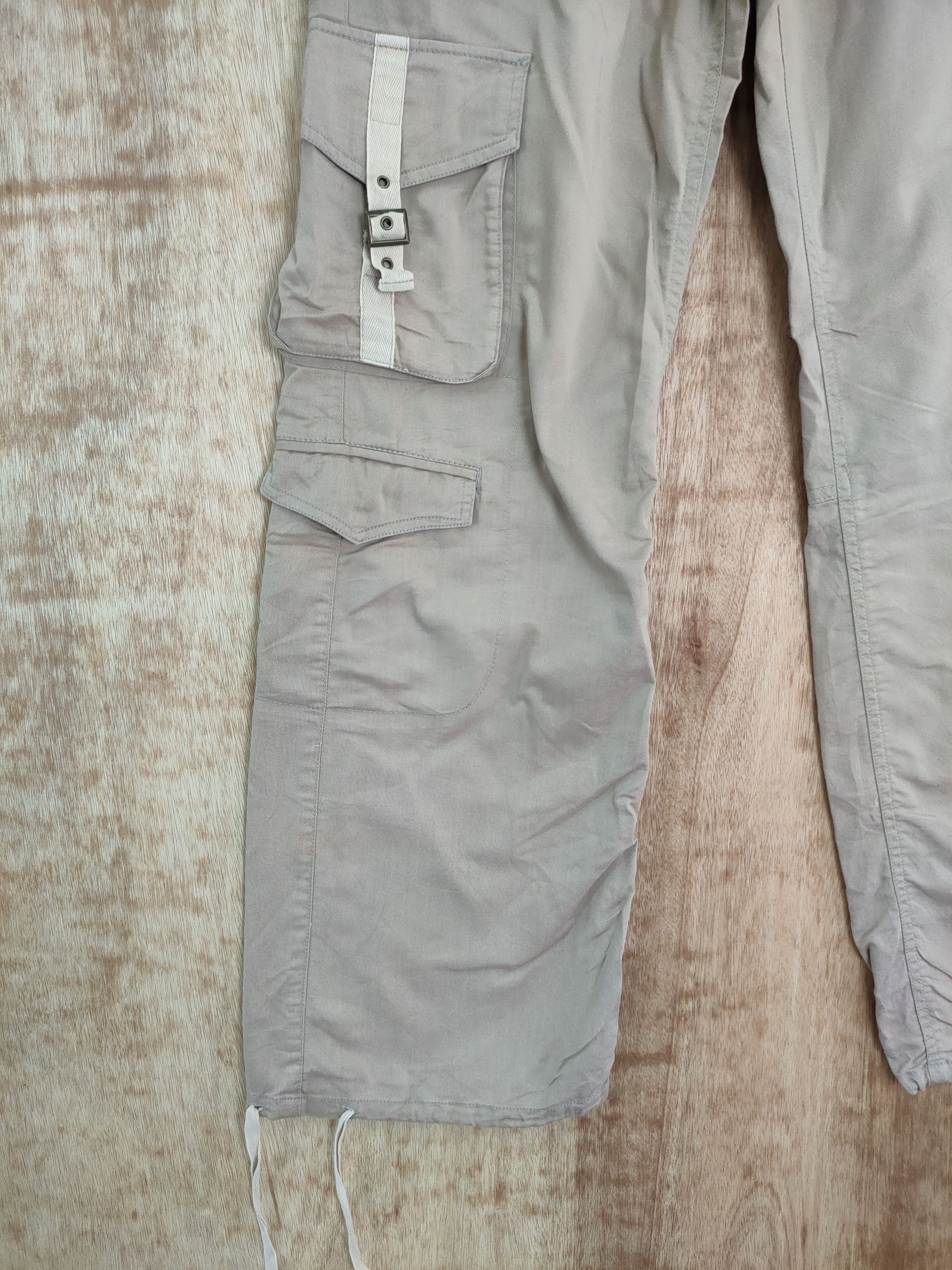 Japanese Brand DL Miss Alice vtg Utility multipocket cargo pants #478DLAL Size 29" - 2 Thumbnail