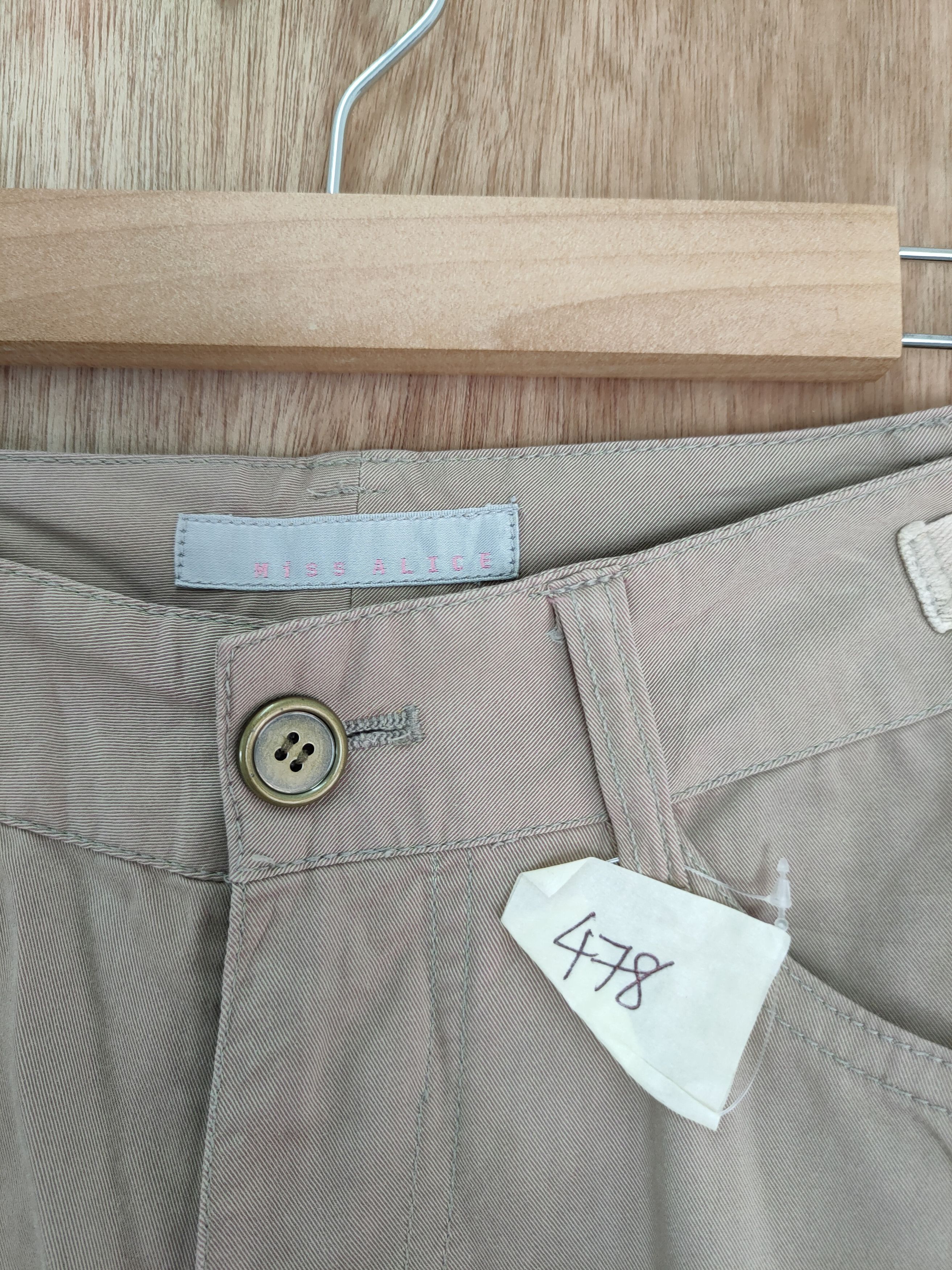Japanese Brand DL Miss Alice vtg Utility multipocket cargo pants #478DLAL Size 29" - 5 Thumbnail