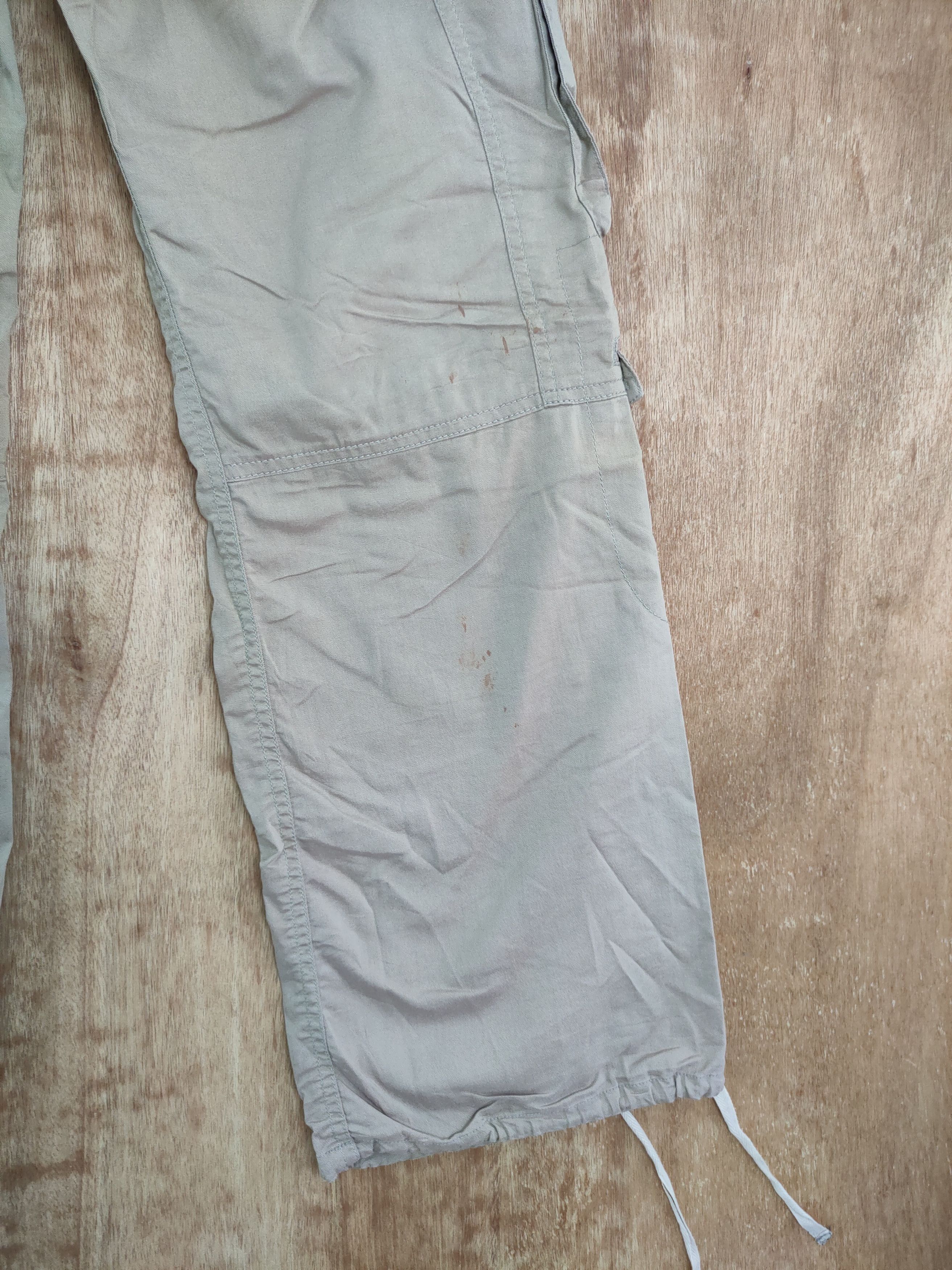Japanese Brand DL Miss Alice vtg Utility multipocket cargo pants #478DLAL Size 29" - 9 Thumbnail