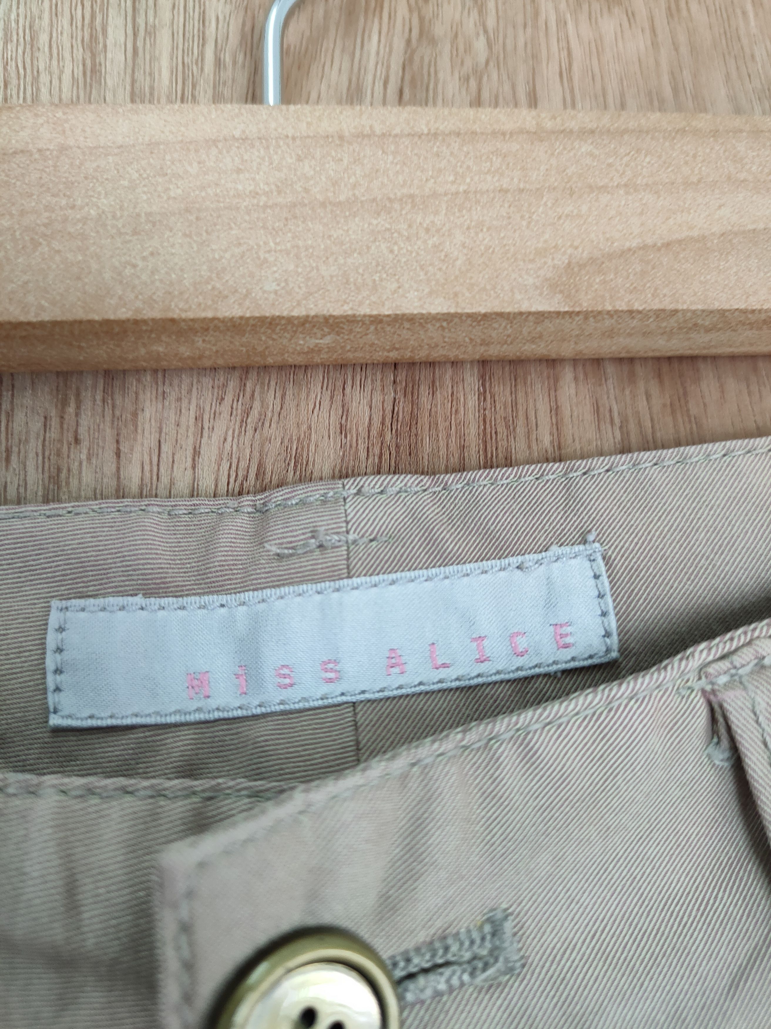 Japanese Brand DL Miss Alice vtg Utility multipocket cargo pants #478DLAL Size 29" - 6 Thumbnail