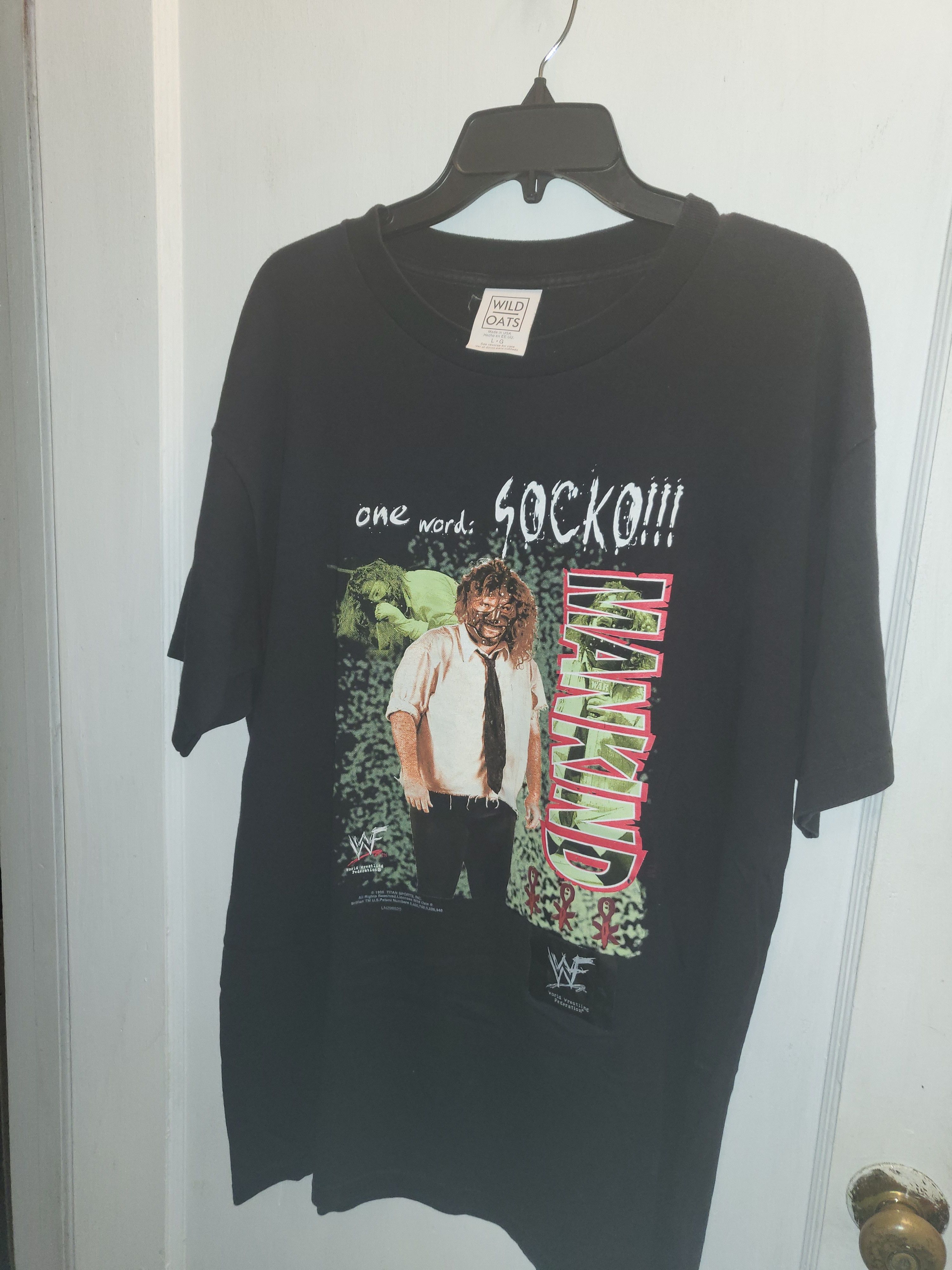 Vintage × WWE × WWF Wwf cactus jack Mankind 1999 Size US L / EU 52-54 / 3 - 1 Thumbnail