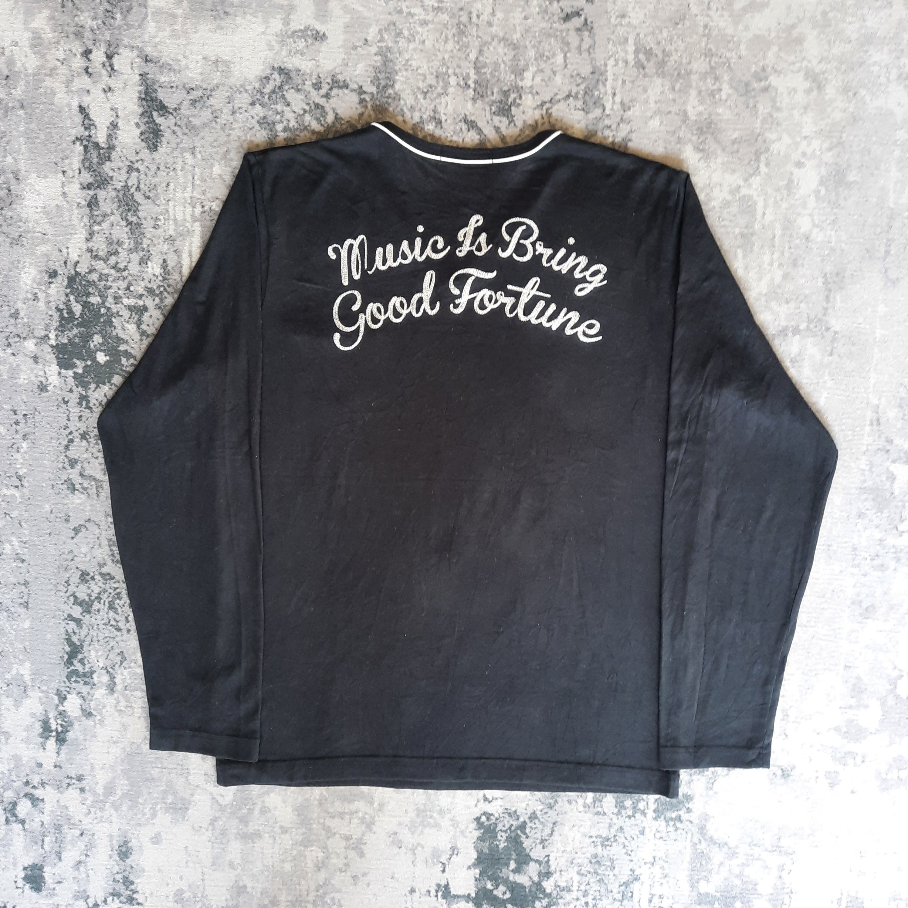If Six Was Nine 🔥Japanese brand crazy davil bandana long sleeve tshirt Size US M / EU 48-50 / 2 - 2 Thumbnail