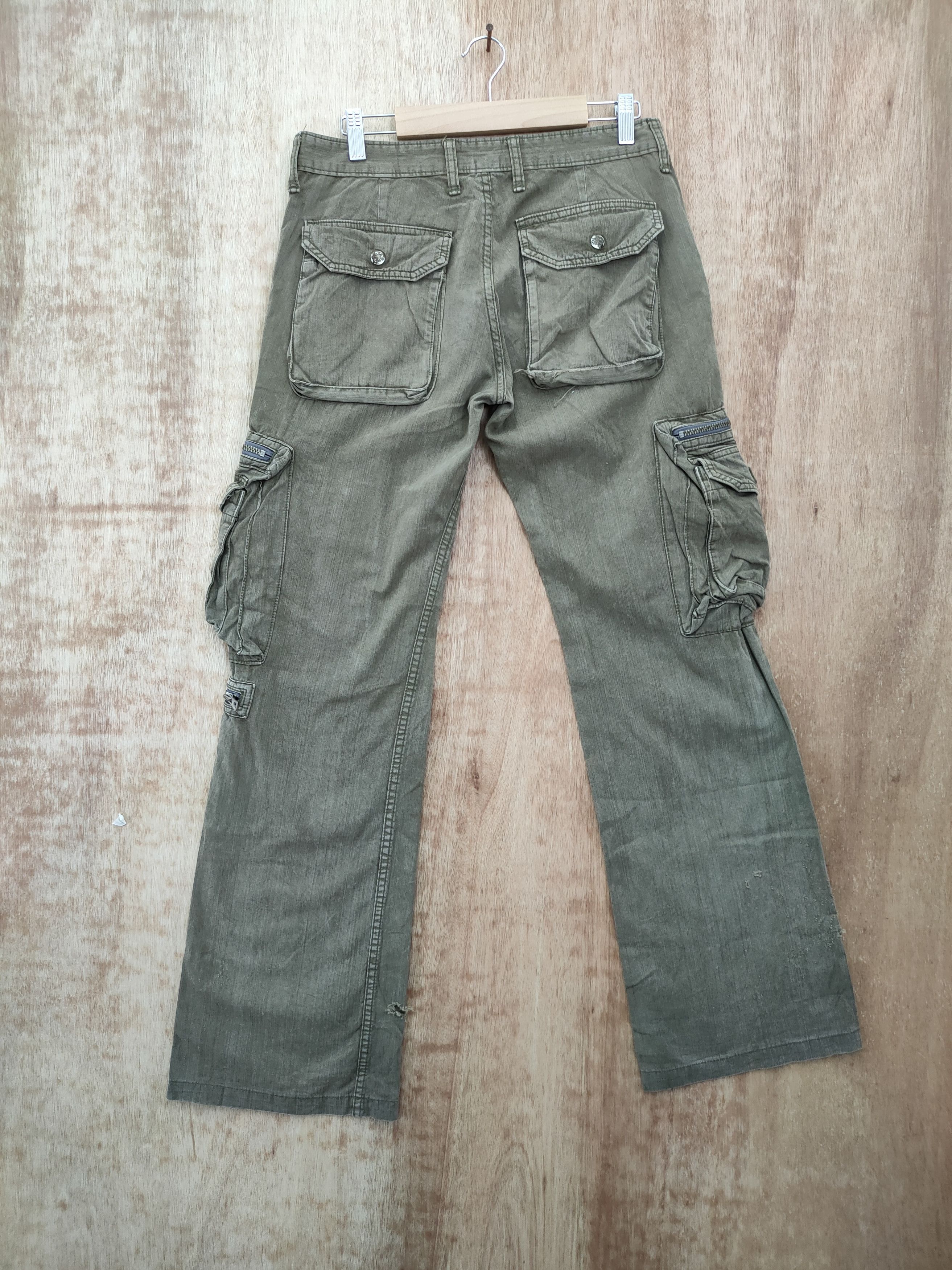 Japanese Brand DL surplus japan utility 3d multipocket cargo pants #46-001 Size US 30 / EU 46 - 7 Thumbnail