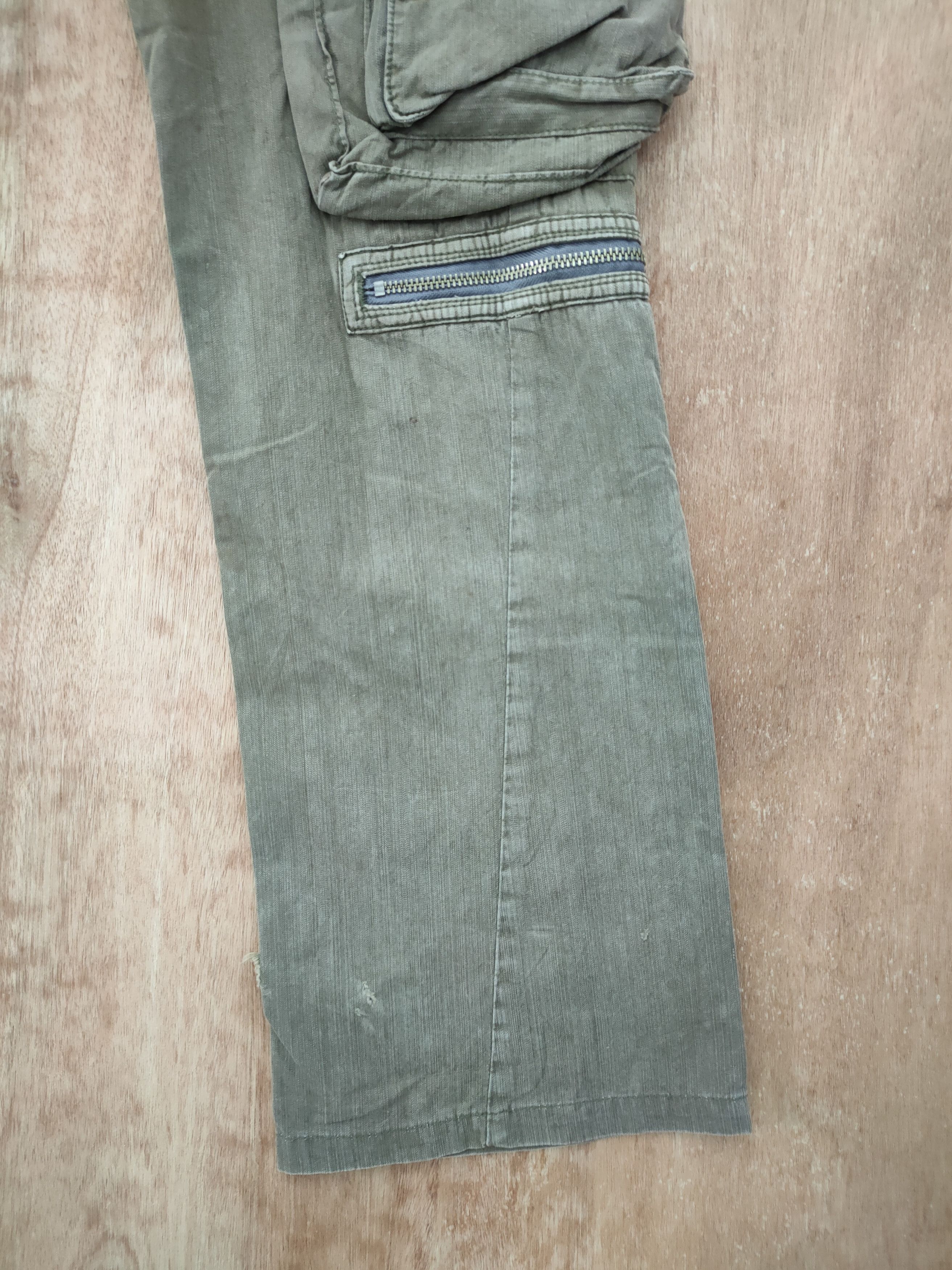 Japanese Brand DL surplus japan utility 3d multipocket cargo pants #46-001 Size US 30 / EU 46 - 2 Thumbnail