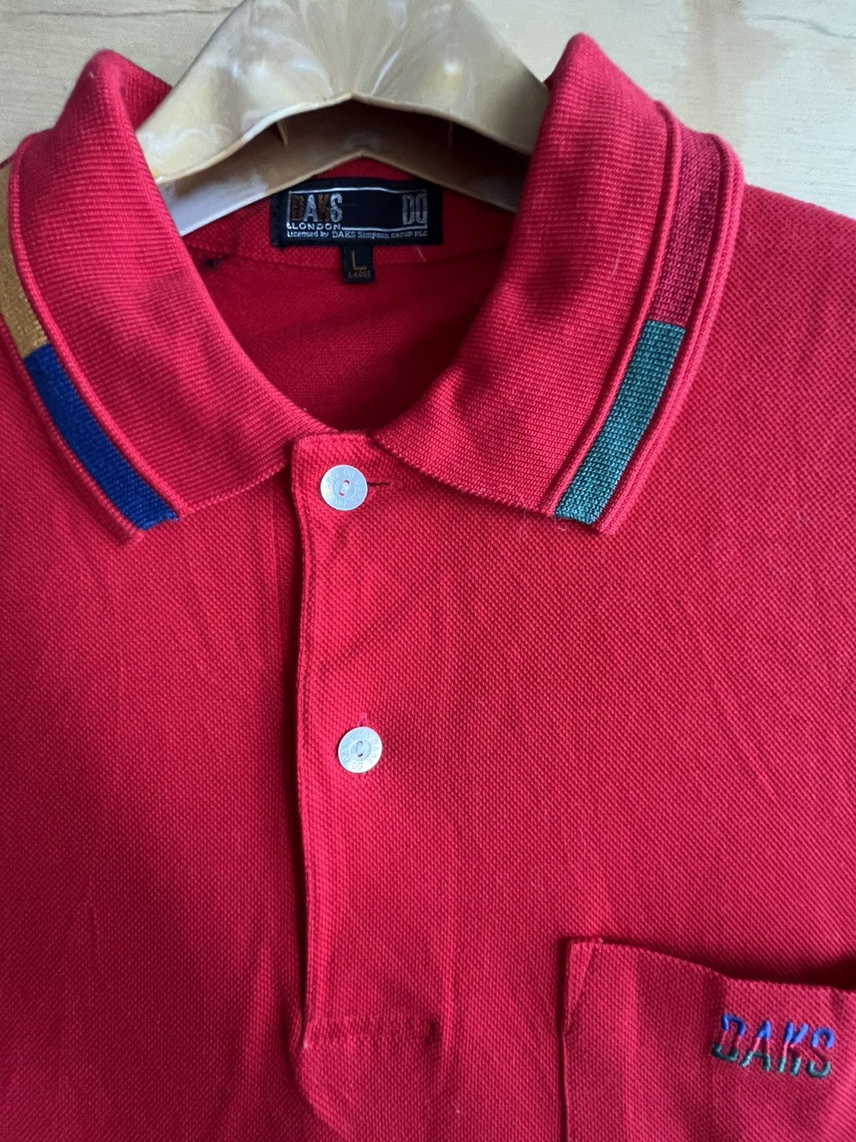 Designer Daks london polo tee ft93 Size US L / EU 52-54 / 3 - 3 Thumbnail
