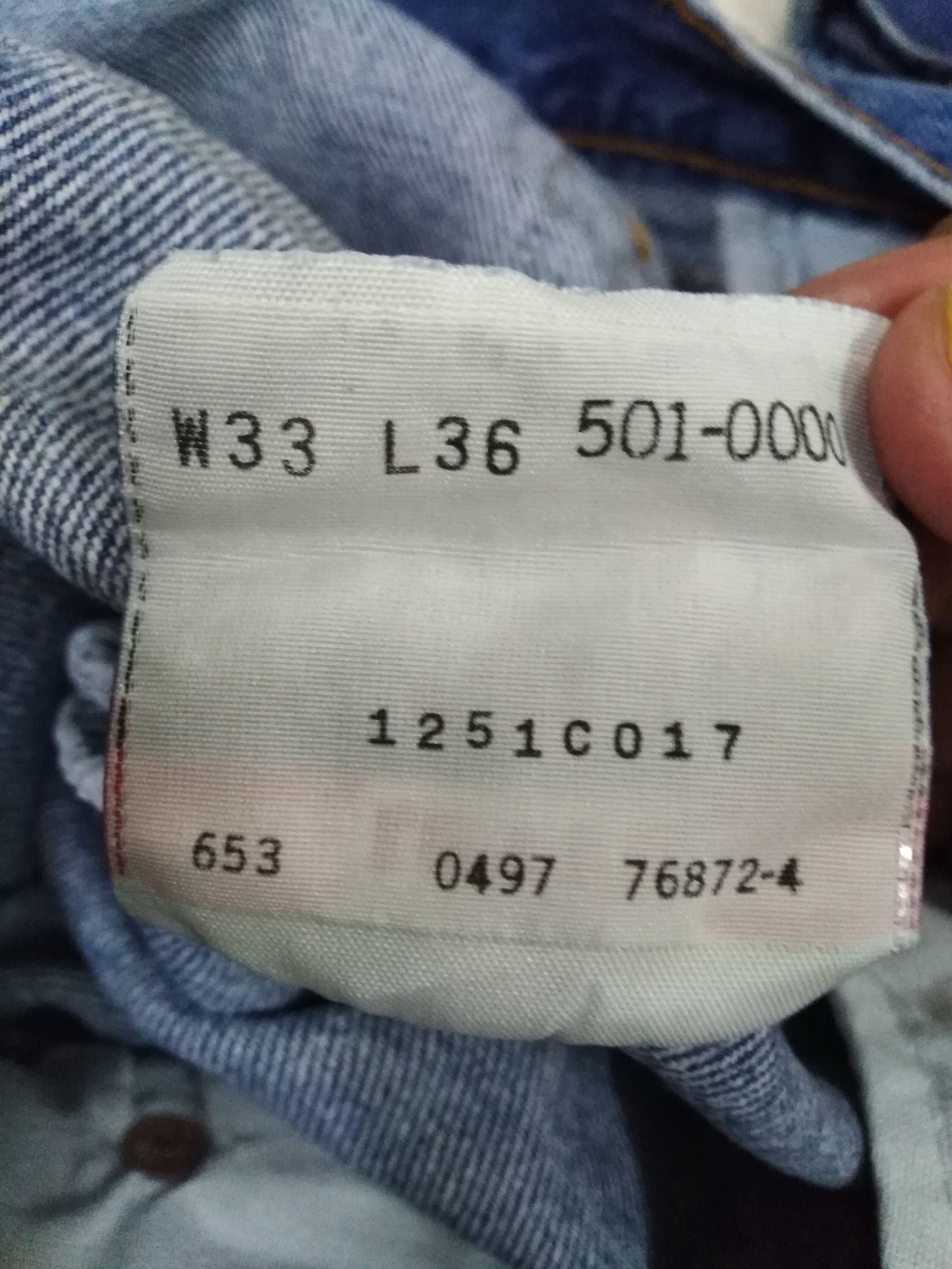 Levi's Levi's 501 Vintage Levi's 501xx 90's Made In USA Size US 32 / EU 48 - 19 Thumbnail
