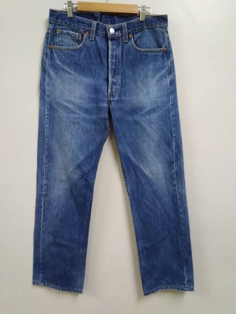 Levi's Vintage Levi's 501 90's 1991 Made In USA Size US 32 / EU 48 - 1 Thumbnail