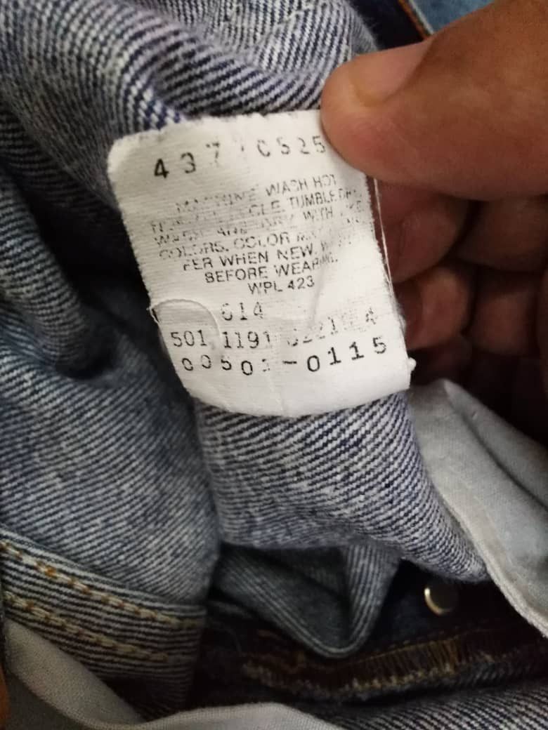 Levi's Vintage Levi's 501 90's 1991 Made In USA Size US 32 / EU 48 - 24 Thumbnail