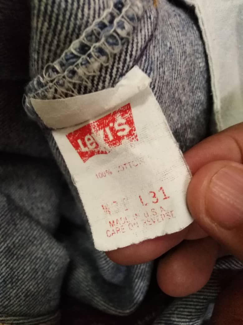 Levi's Vintage Levi's 501 90's 1991 Made In USA Size US 32 / EU 48 - 23 Thumbnail