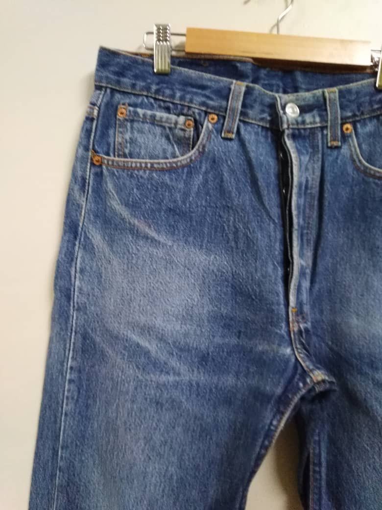 Levi's Vintage Levi's 501 90's 1991 Made In USA Size US 32 / EU 48 - 4 Thumbnail
