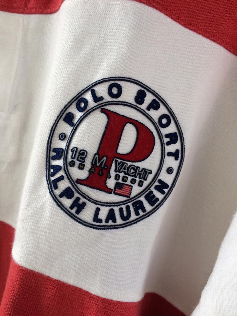 Polo Ralph Lauren × Vintage Vintage 90's Polo Sport Rugby 12 M.Yacht polo Snow Beach Size US L / EU 52-54 / 3 - 10 Thumbnail