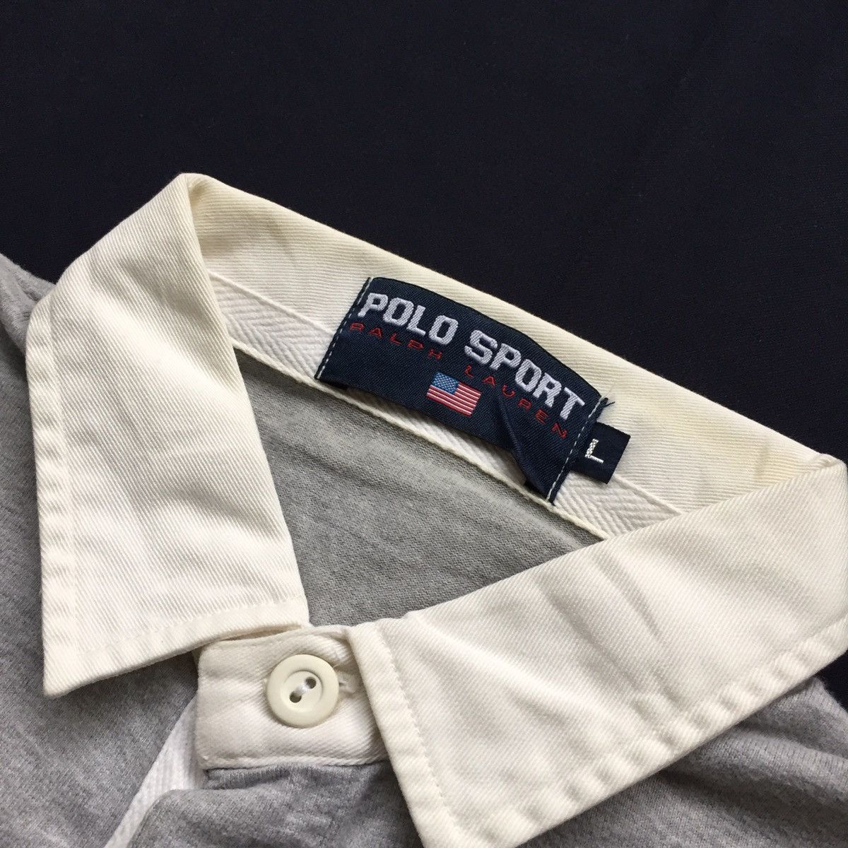 Polo Ralph Lauren Vintage polo sport rugby Size US L / EU 52-54 / 3 - 3 Thumbnail
