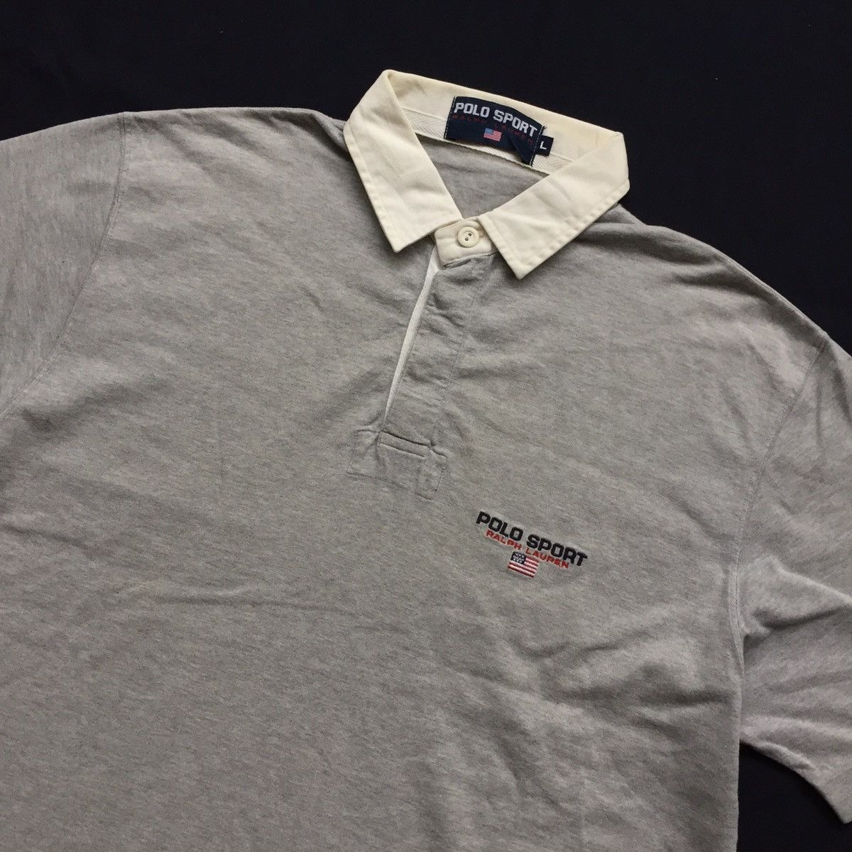 Polo Ralph Lauren Vintage polo sport rugby Size US L / EU 52-54 / 3 - 2 Thumbnail