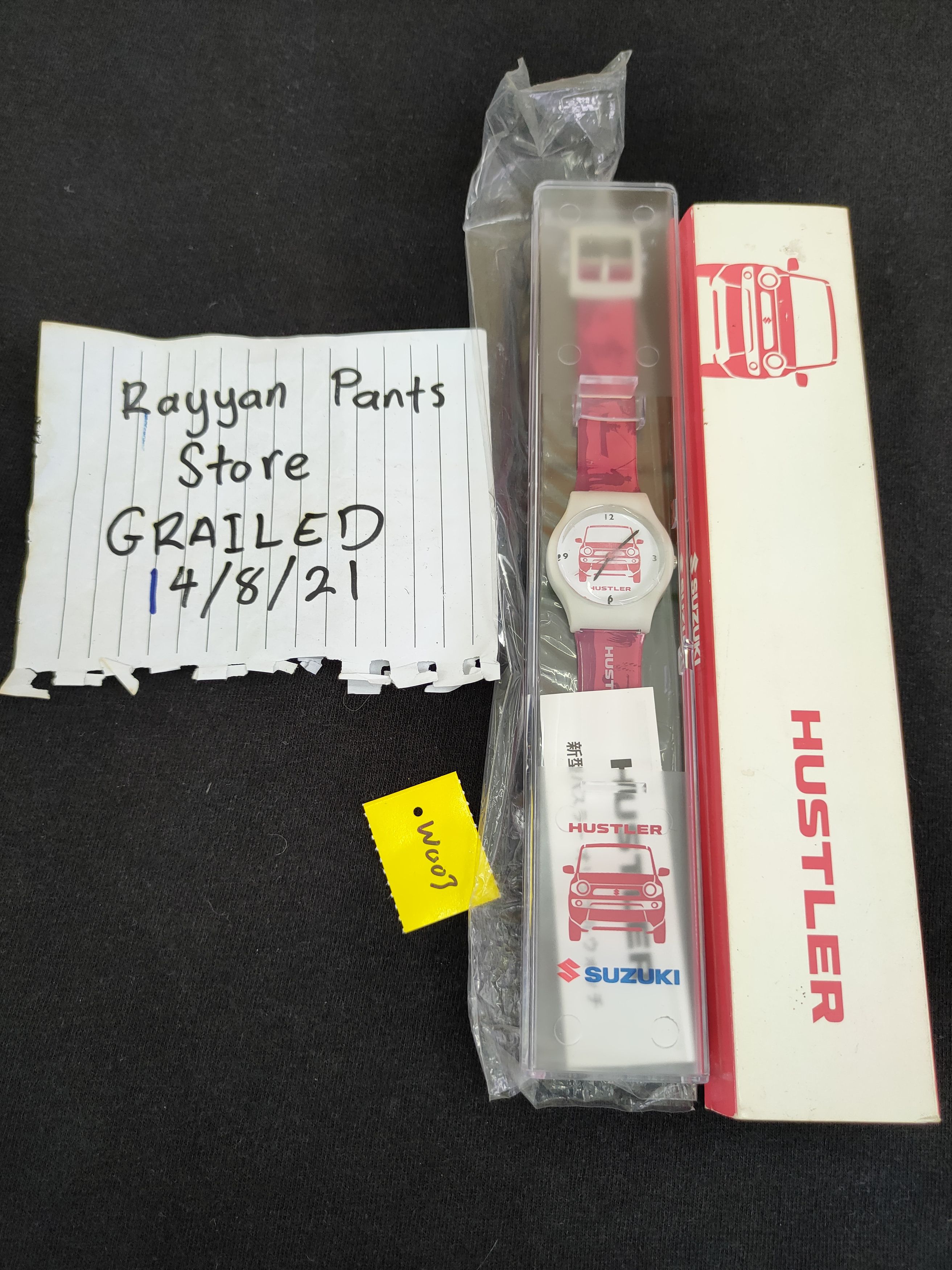 Japanese Brand Hustler suzuki japan car limited edition watch dlal Size ONE SIZE - 2 Thumbnail