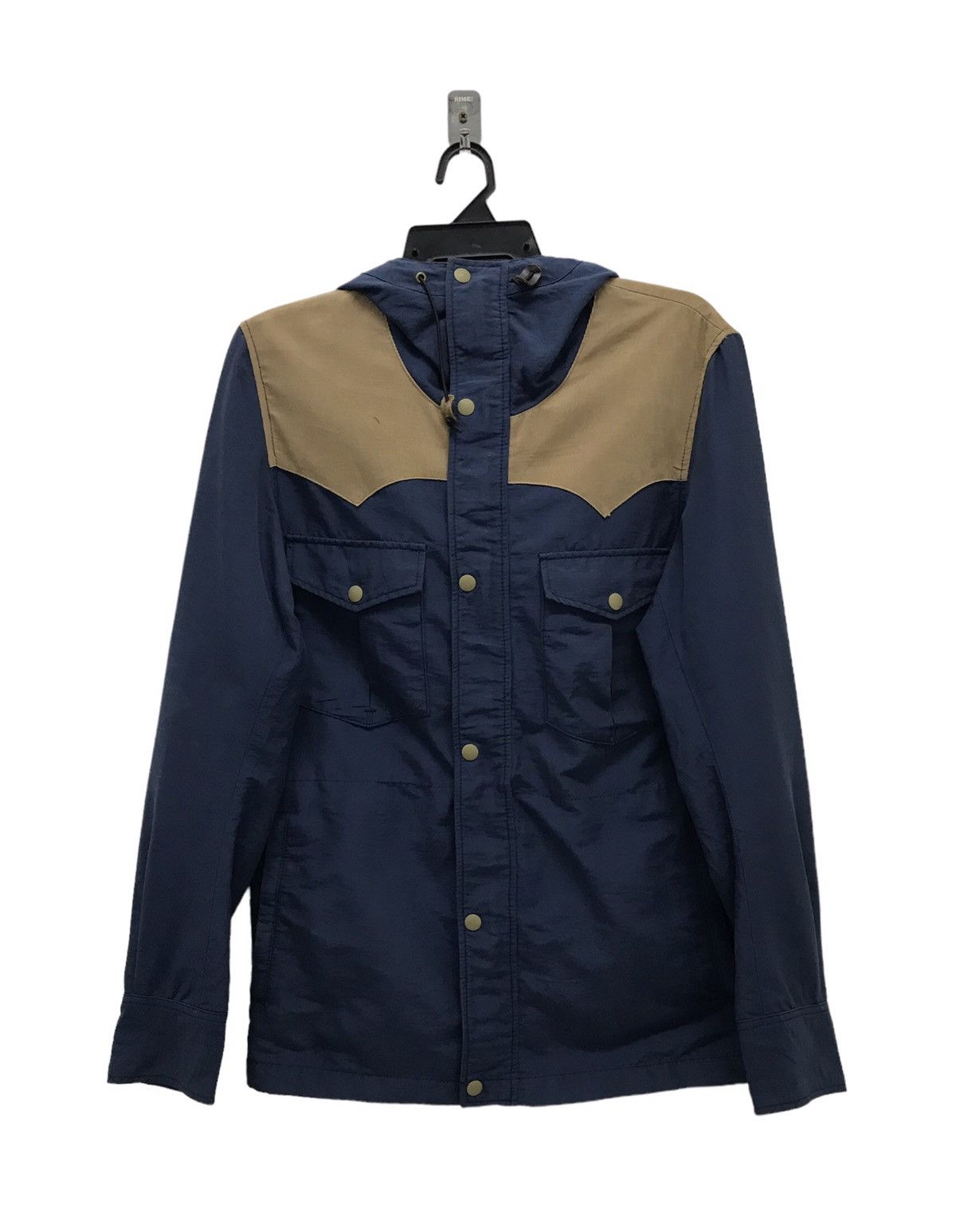 image of Ships Jet Blue Jacket Hoodie in Navy, Men's (Size Large)