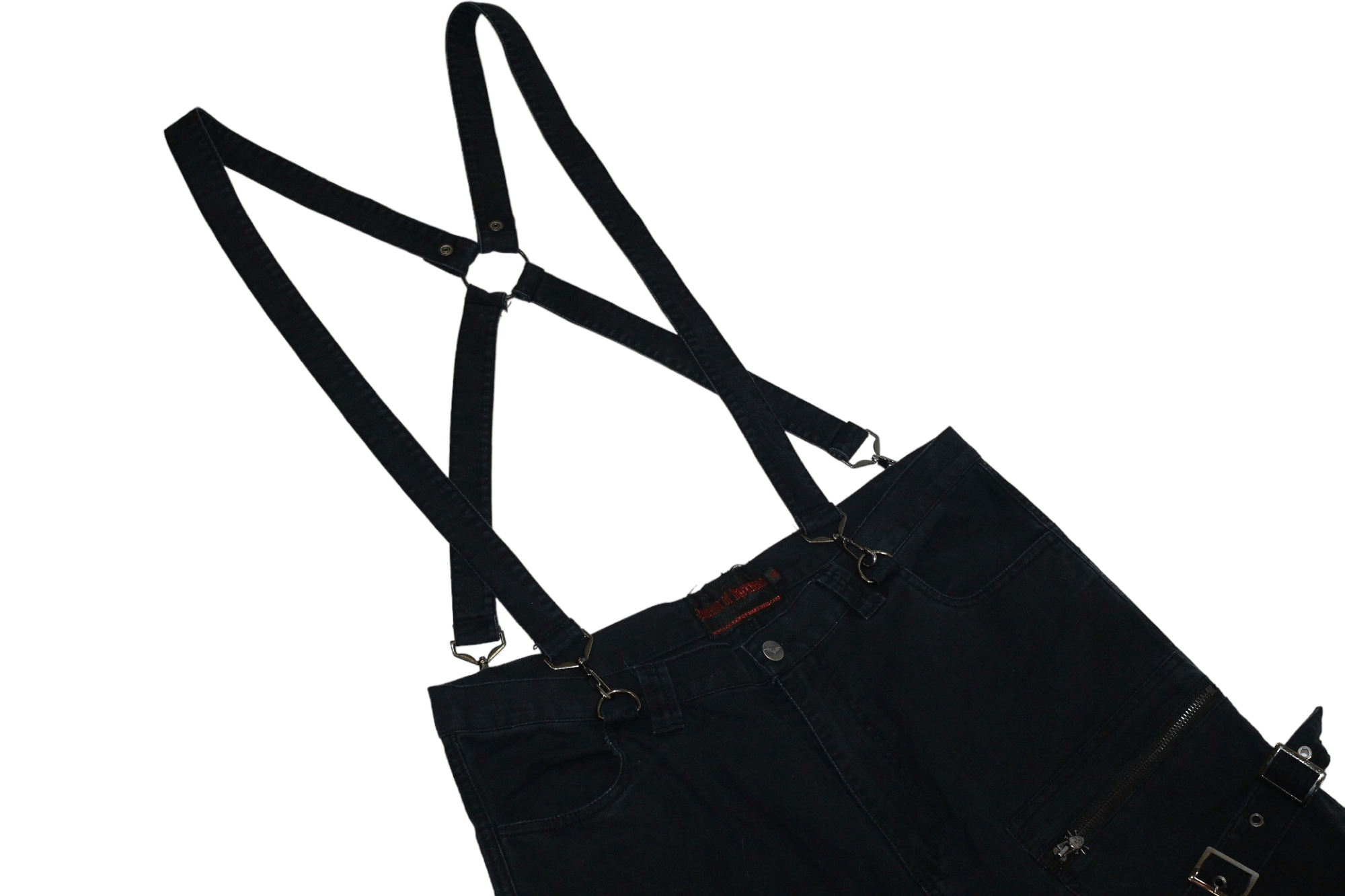 Seditionaries Queen of Darkness Punk Rave Goth Bondage Baggy Cargo Pants Size US 36 / EU 52 - 8 Thumbnail