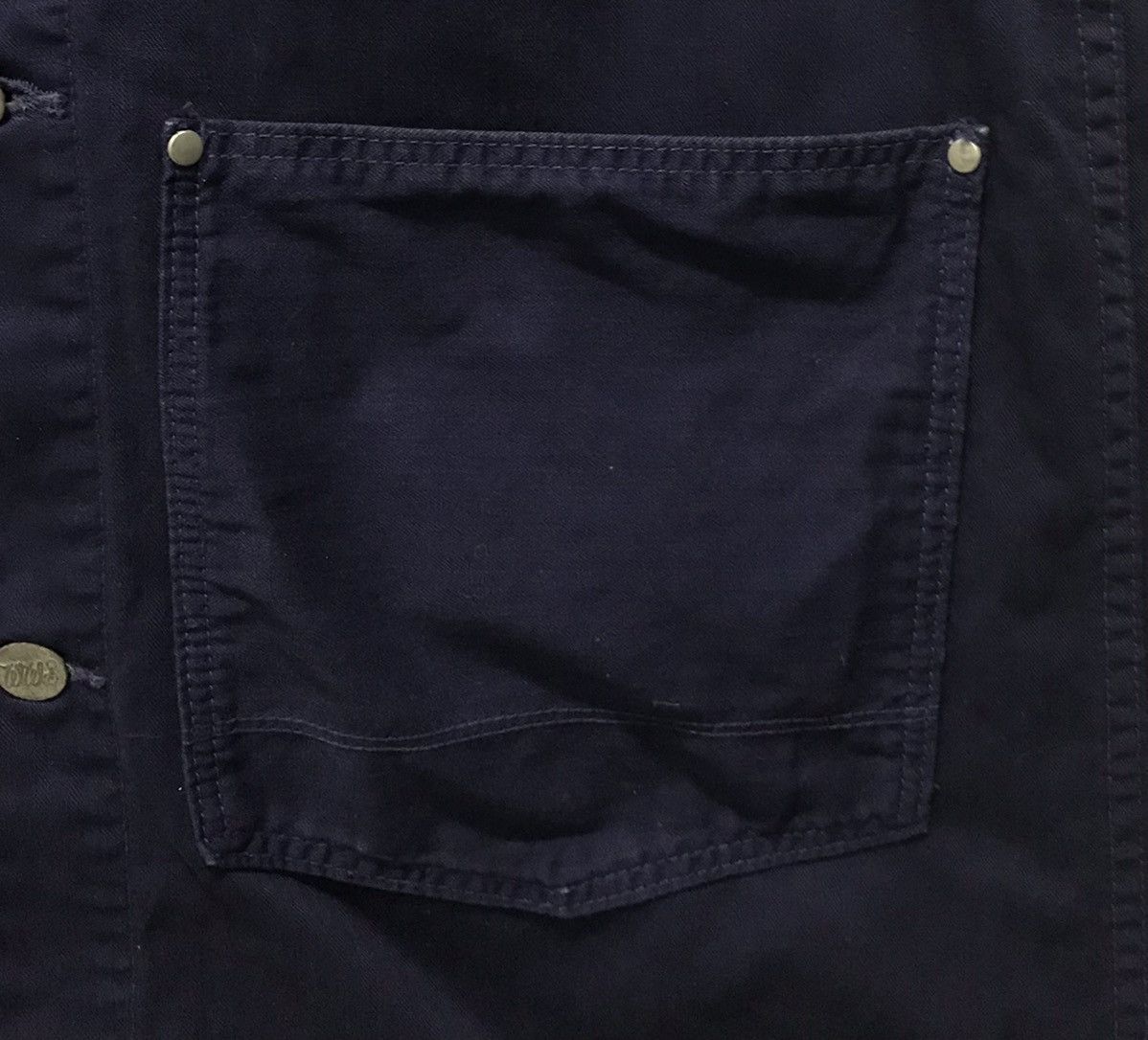 Big John BIG JOHN W.W.S. Workwear Indigo Chore Coat Jacket Size US M / EU 48-50 / 2 - 7 Thumbnail
